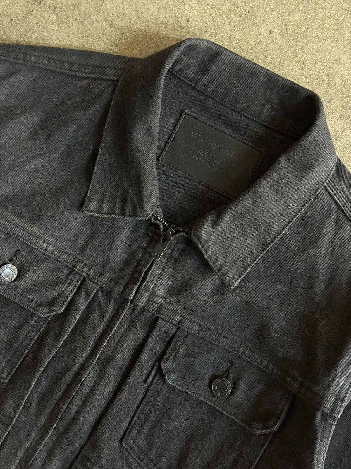 Undercover Undercover SS10 “Less but Better” Black Denim Trucker Size US L / EU 52-54 / 3 - 2 Thumbnail