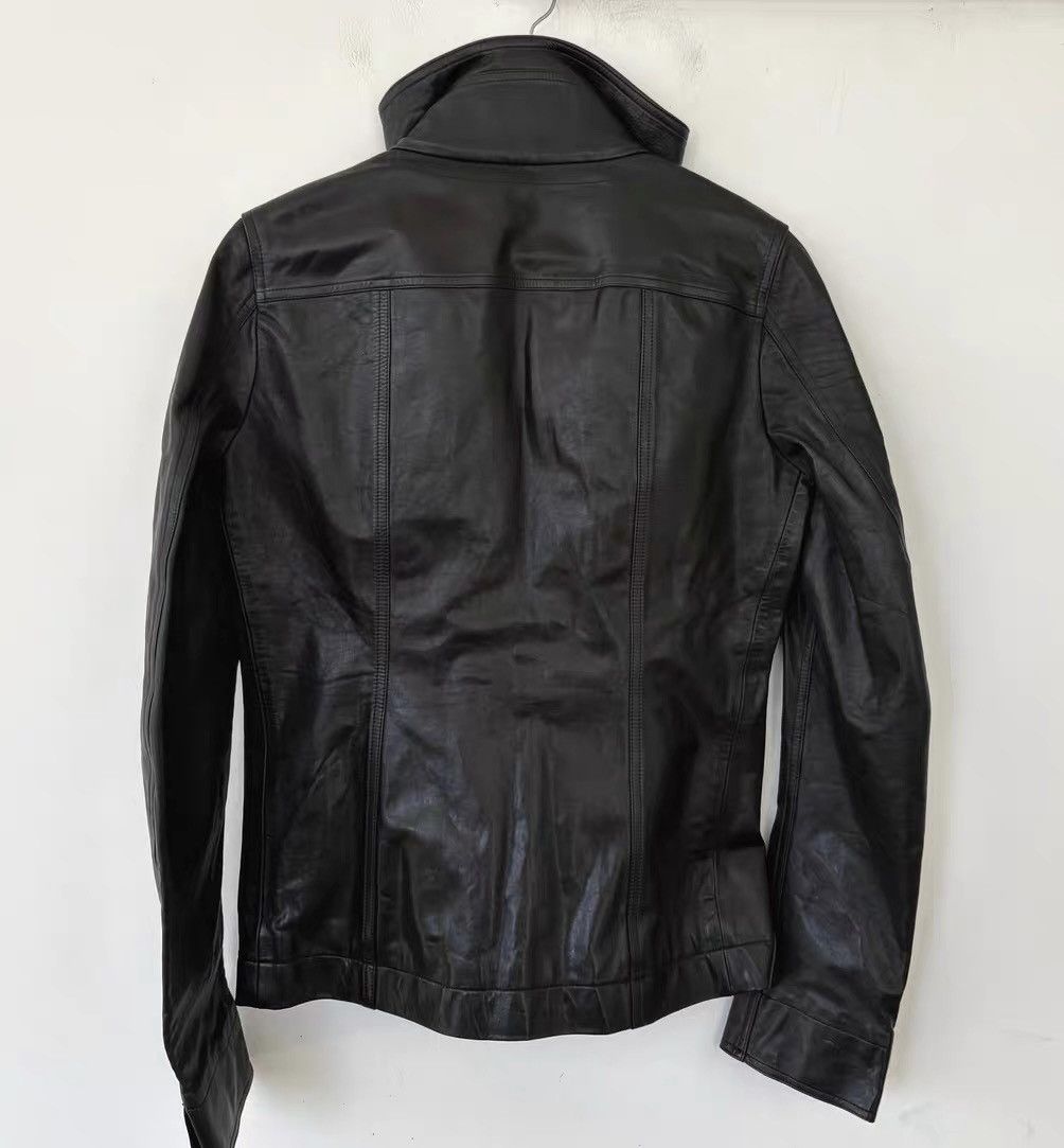 Rick Owens Rick Owens 16ss slim-fitting leather jacket Size XS / US 0-2 / IT 36-38 - 2 Thumbnail
