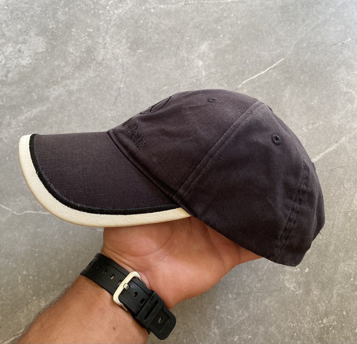 Mercedes-Benz × Vintage Vintage Mercedes Racing Cap Streetwear Size ONE SIZE - 2 Thumbnail