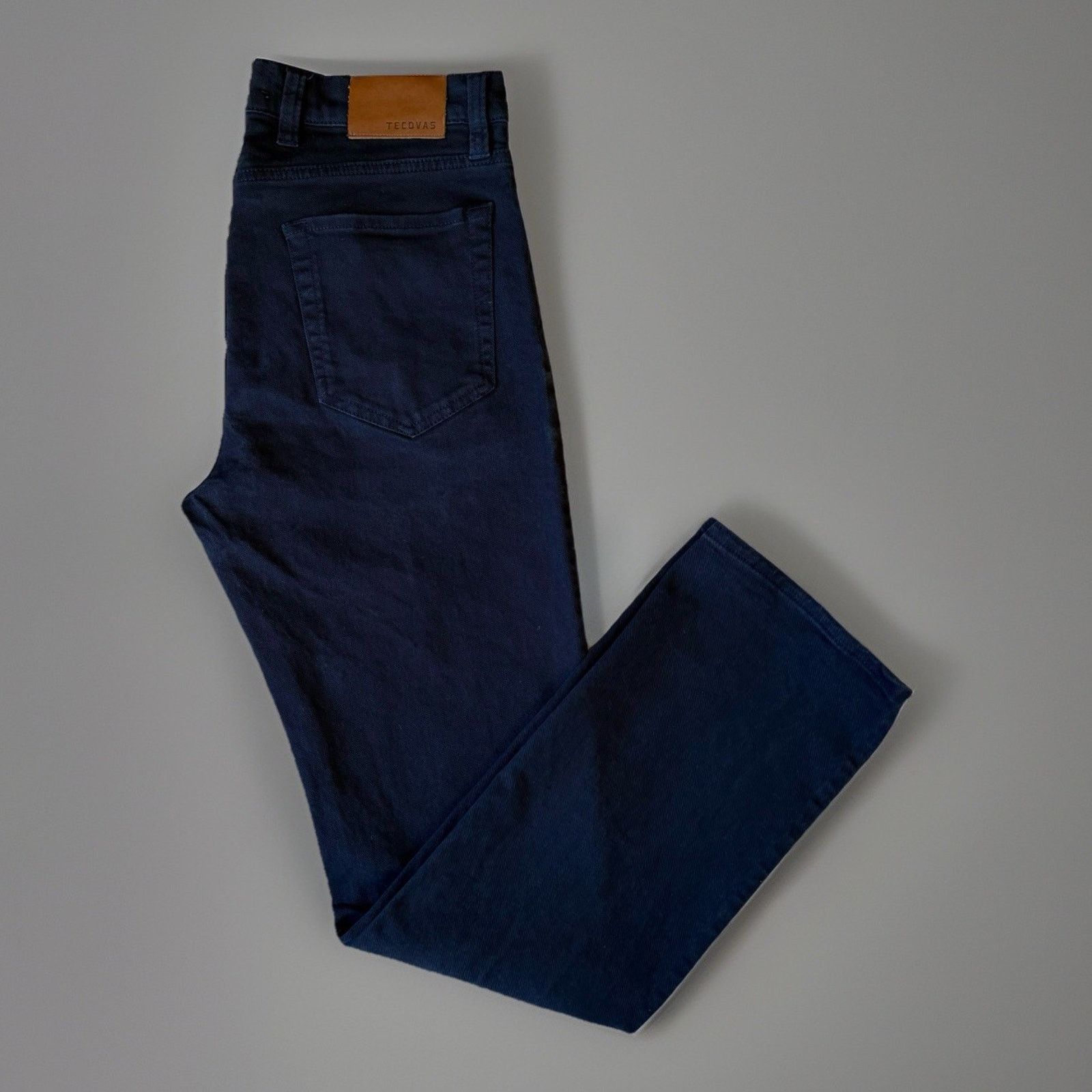 Tecovas Tecovas Jeans 32 Blue Dark Wash Denim Straight Western Size US 32 / EU 48 - 1 Thumbnail