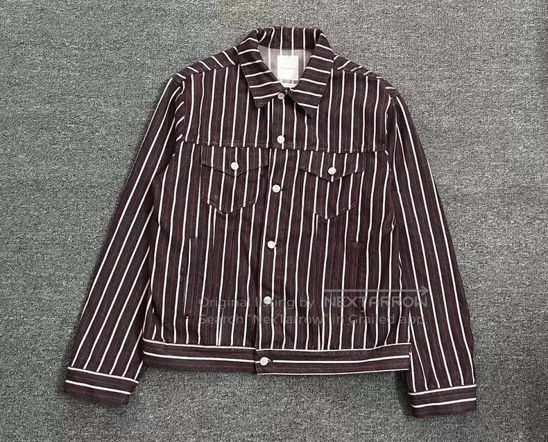Martine Rose Napa by martine rose striped denim jacket. Size US L / EU 52-54 / 3 - 1 Thumbnail