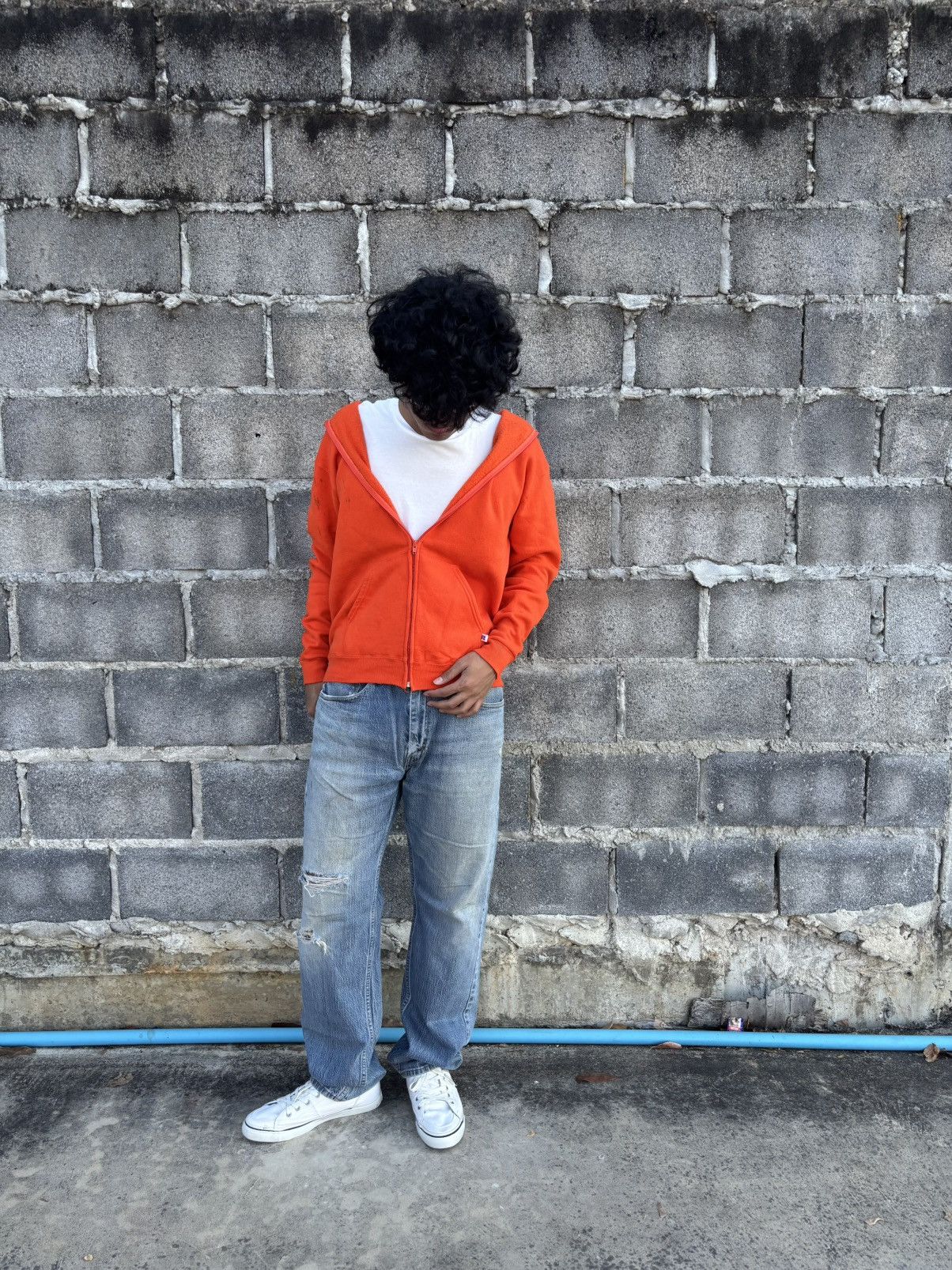 Russell Athletic Vintage 80s Russell Athletic Hoodie 🥧 Size US M / EU 48-50 / 2 - 7 Thumbnail