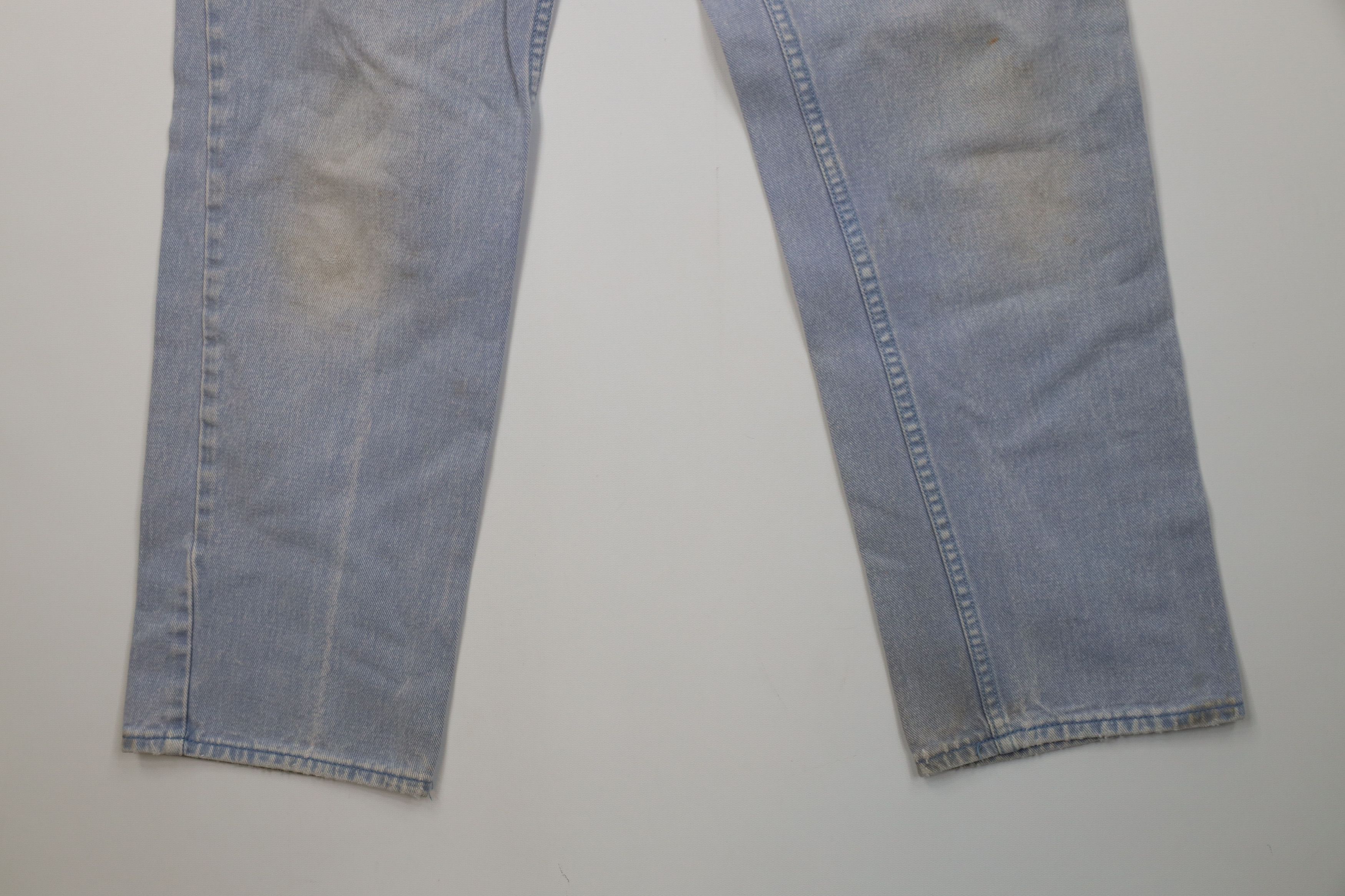 Vintage Vintage 90s Streetwear Pigment Stonewash Straight Leg Jeans Size 28" / US 6 / IT 42 - 4 Thumbnail