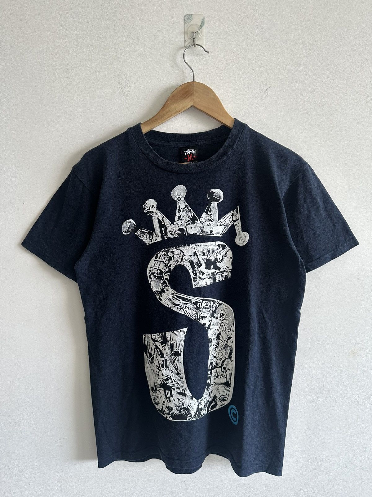 トップス OLD STUSSY S CROWN LOGO SWEAT S Crown Crewneck Sweatshirt – Premier