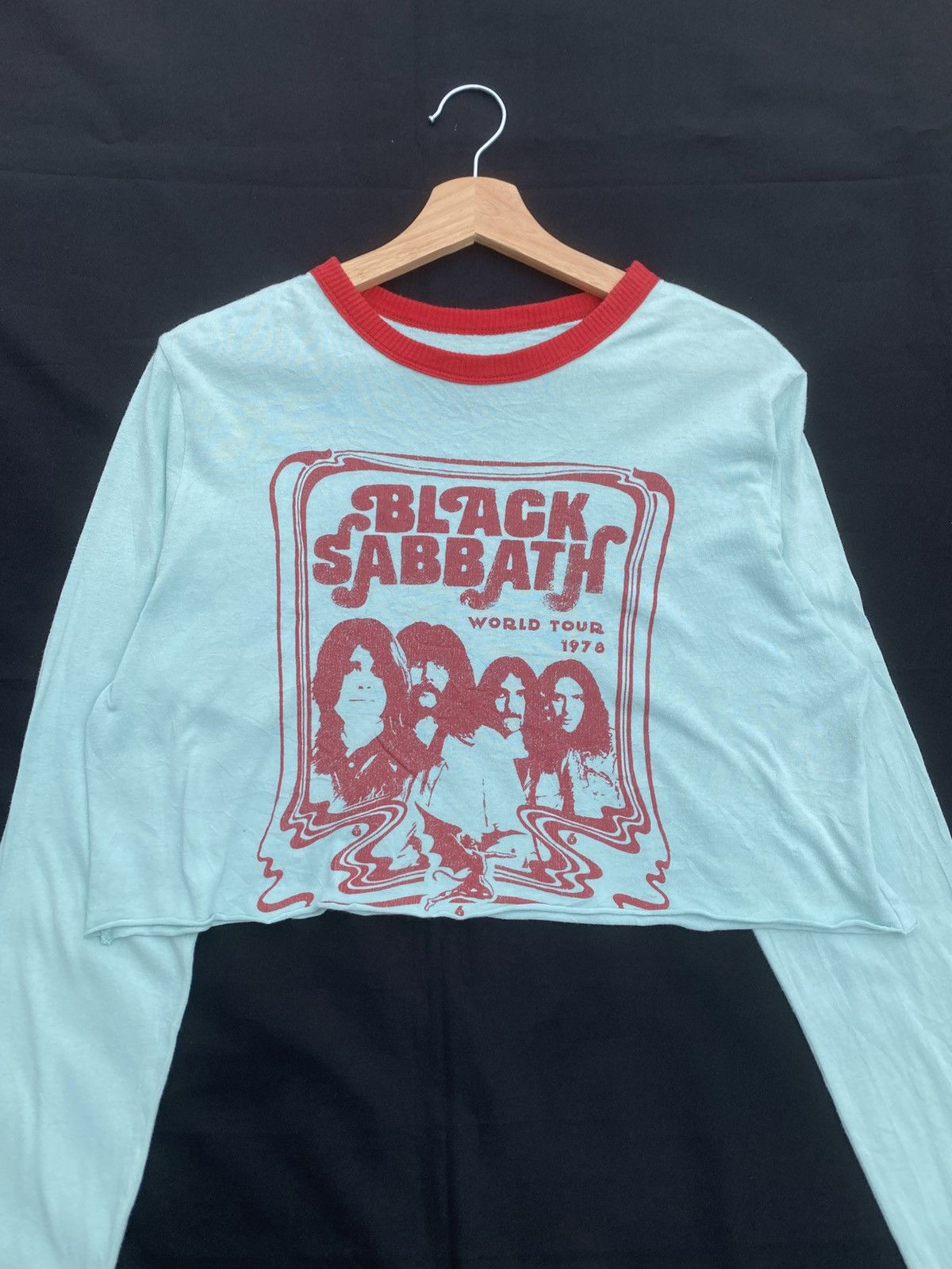 Band Tees Rare Black Sabbath Band Tee Crop Tops Size M / US 6-8 / IT 42-44 - 4 Thumbnail