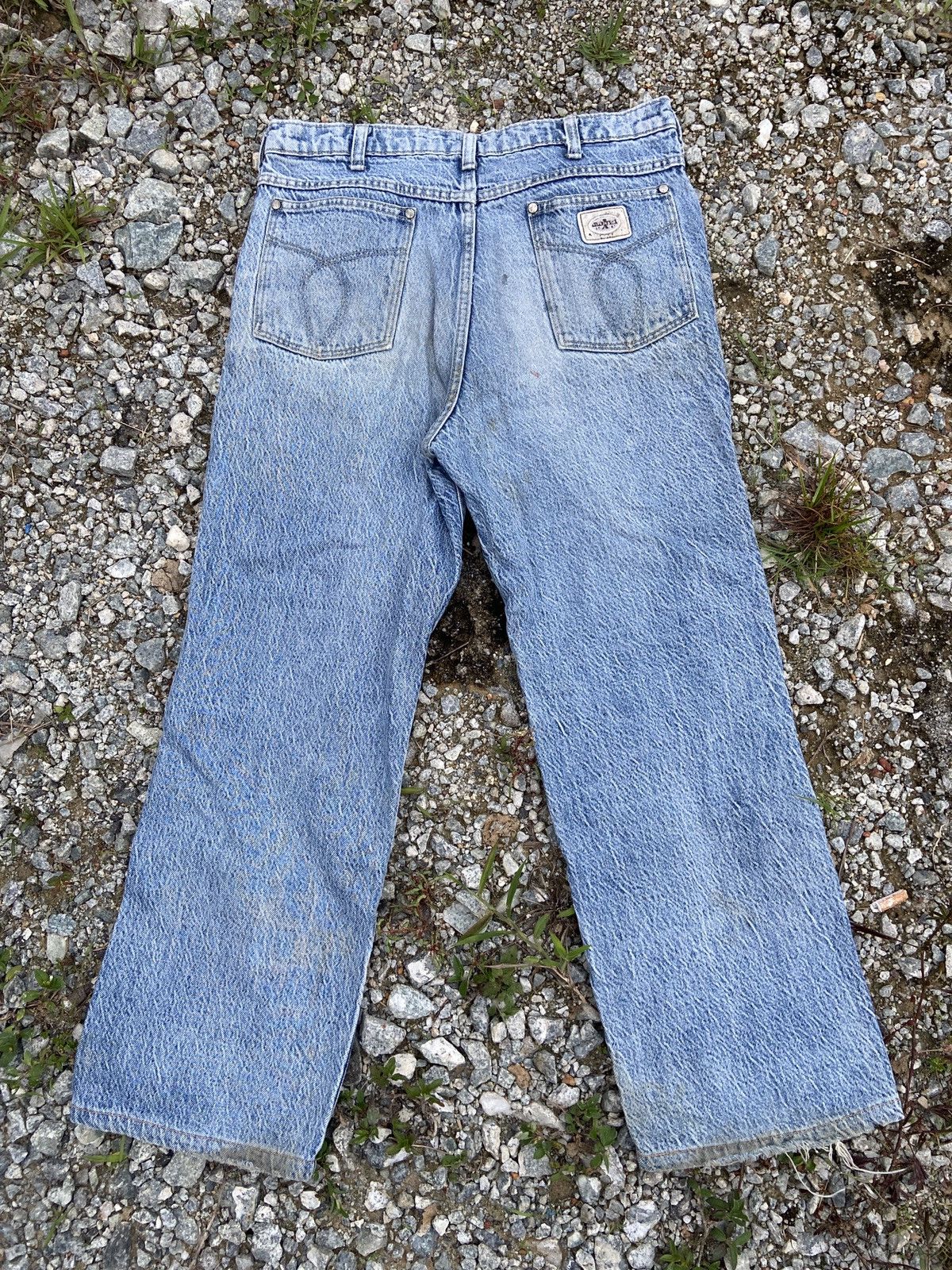 Hysteric Glamour × Vintage × Wrangler Vintage Wrangler Distressed Denim Size US 31 - 12 Thumbnail