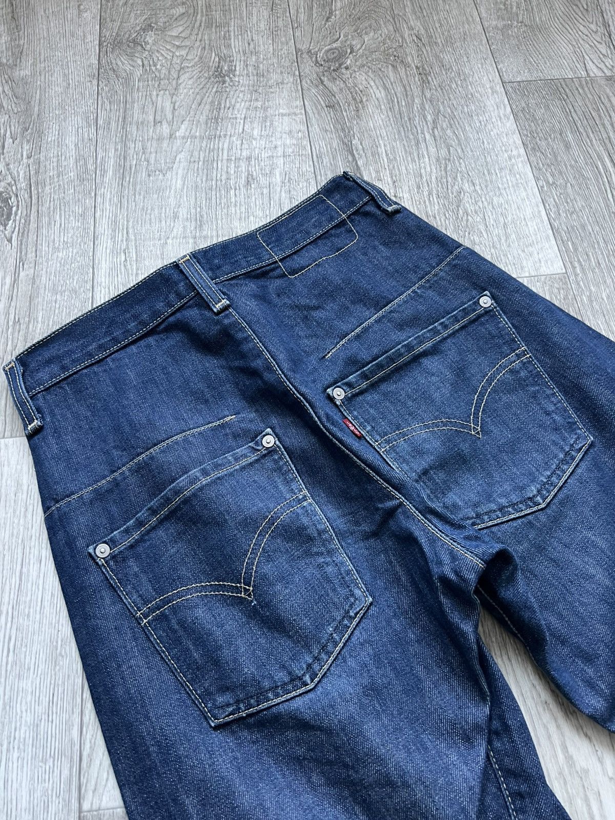 Levi's Crazy Vintage Levis Engineered Japan Jeans Hysteric Glamour Size 22" - 9 Thumbnail