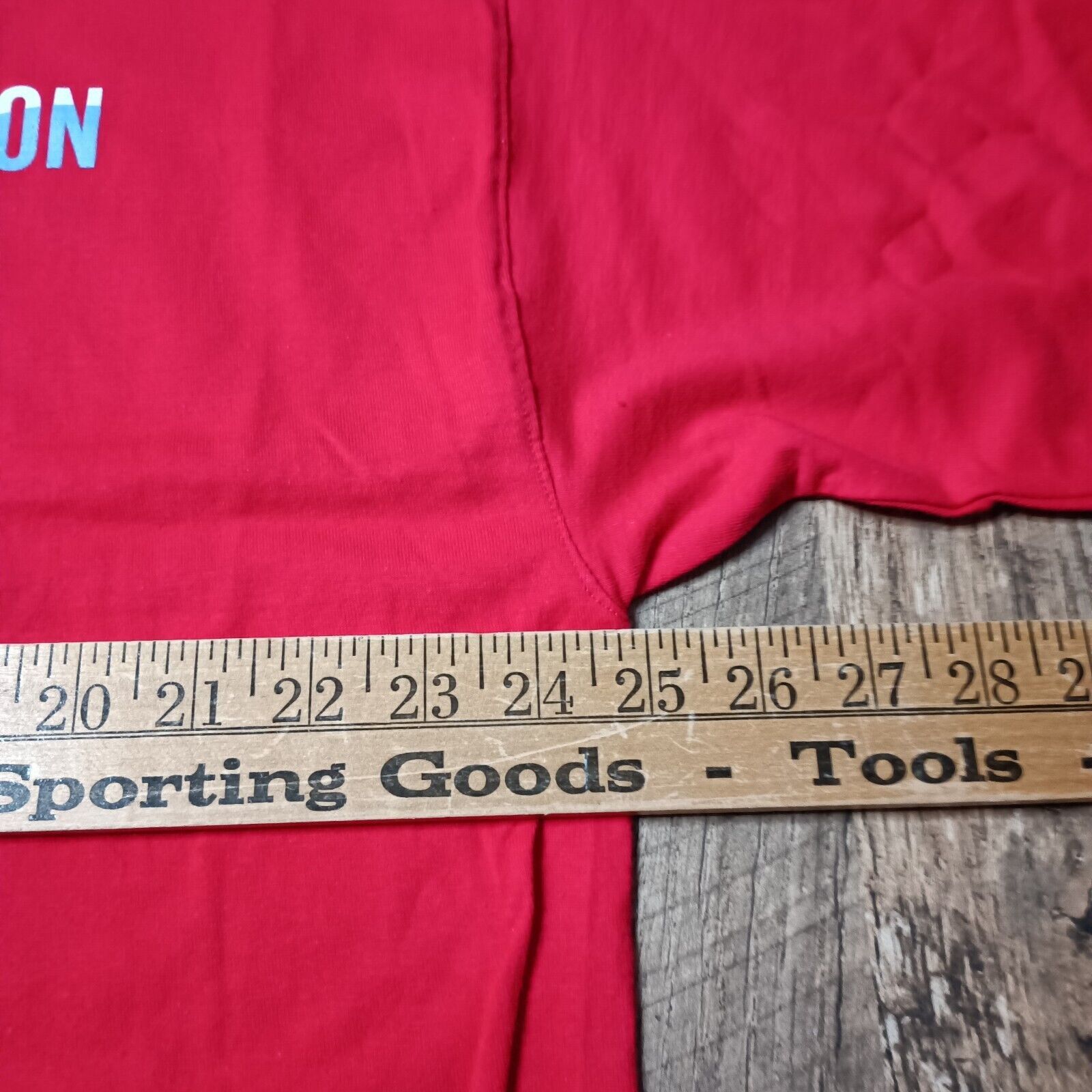 Champion Champion T-Shirt Men's 2XL XXL Double Sided Scarlet Red Size US XXL / EU 58 / 5 - 4 Thumbnail