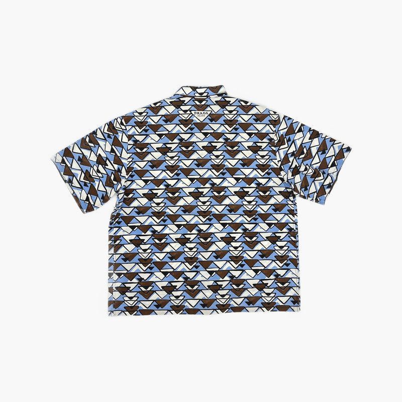 Prada Prada SS23 Patterned Short Sleeve Shirt-2506 Size US XL / EU 56 / 4 - 6 Thumbnail