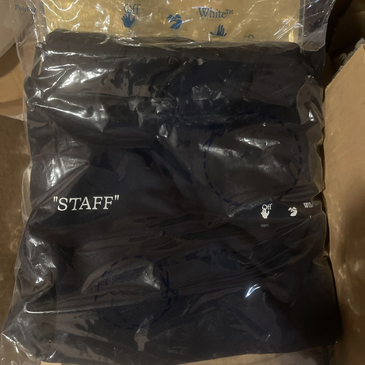 Off-White OFF WHITE “STAFF” Slim Hoodie Size US L / EU 52-54 / 3 - 3 Thumbnail