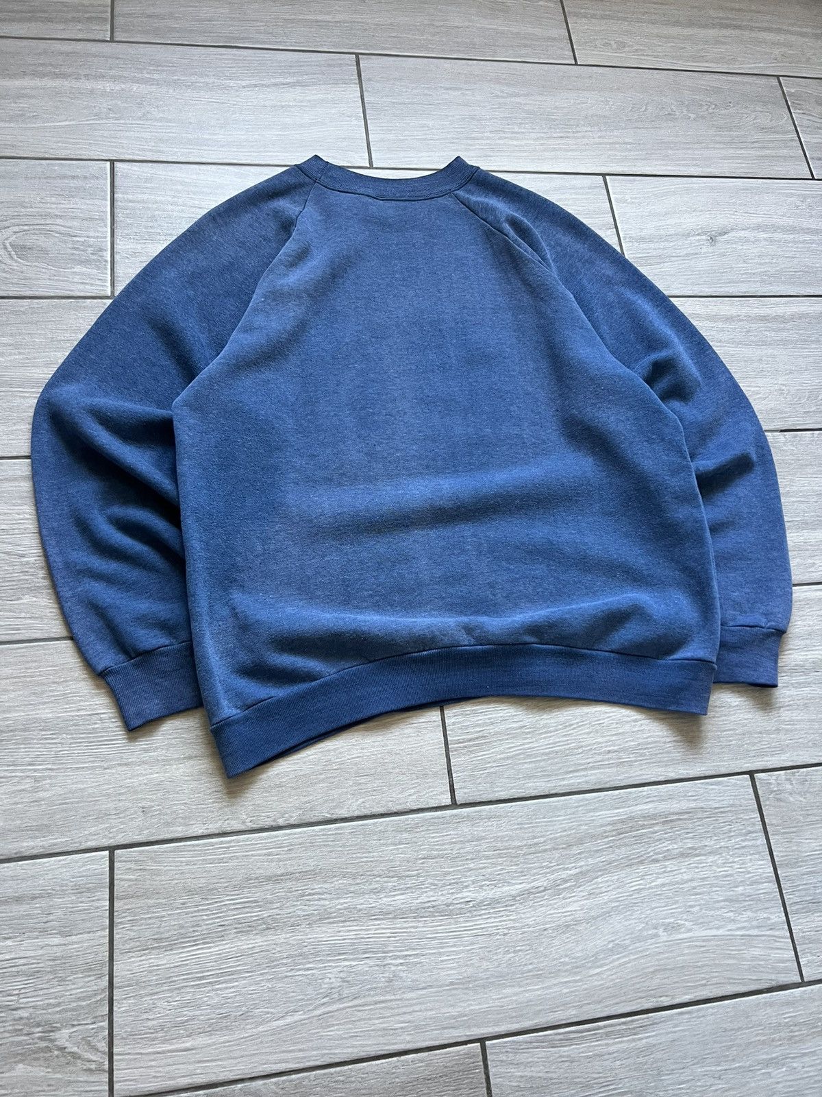 NFL Vintage 1986 Faded New York Giants NFL Super Sweatshirt Size US M / EU 48-50 / 2 - 14 Thumbnail
