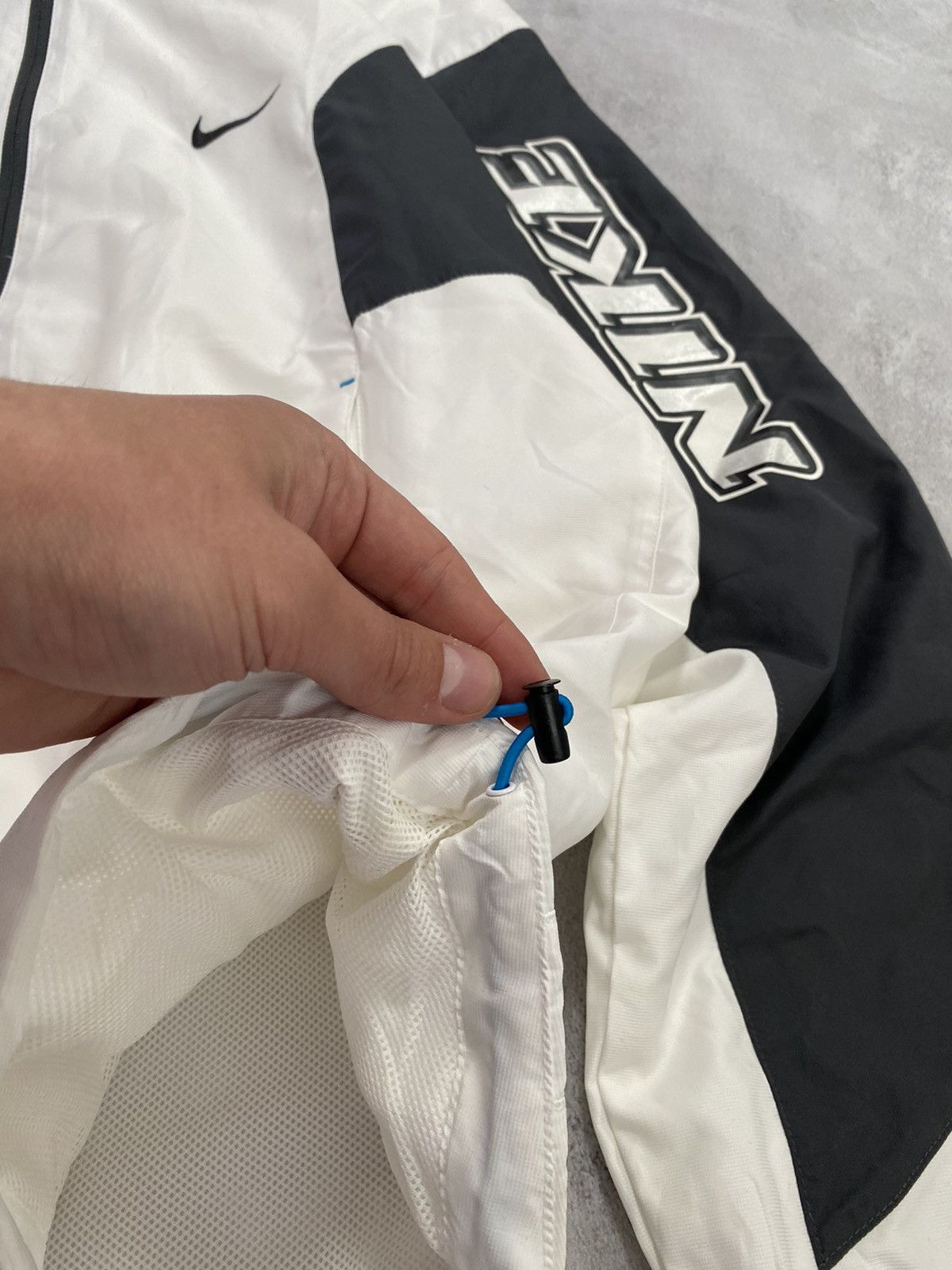 Nike 👁️ Zip Up Hoodie Jacket Nike Big Logo Swoosh Size US XL / EU 56 / 4 - 7 Thumbnail