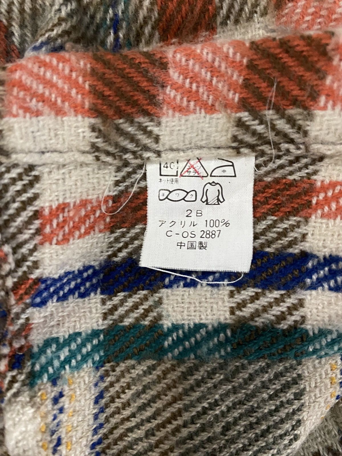 Flannel Vintage Dodgest Flannel Checkered Pattern Size US M / EU 48-50 / 2 - 12 Thumbnail