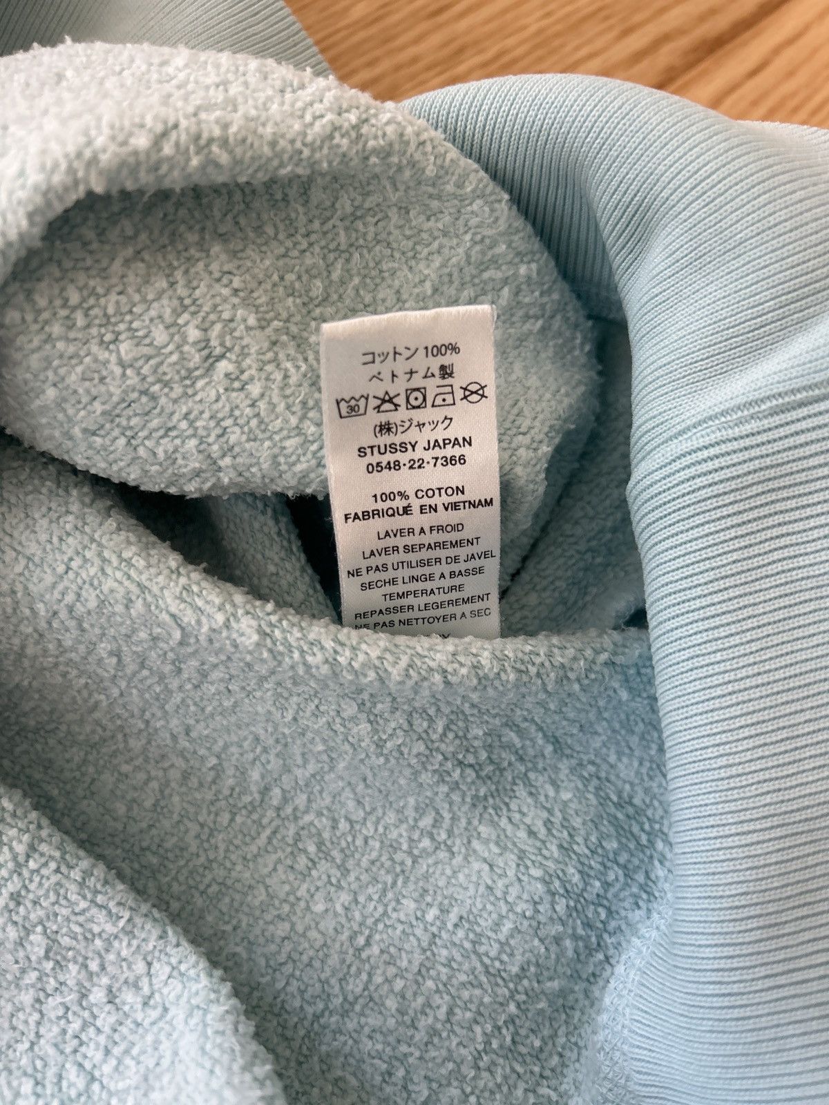 Stussy Blue Overdyed Stock Logo Crew Size US M / EU 48-50 / 2 - 6 Thumbnail