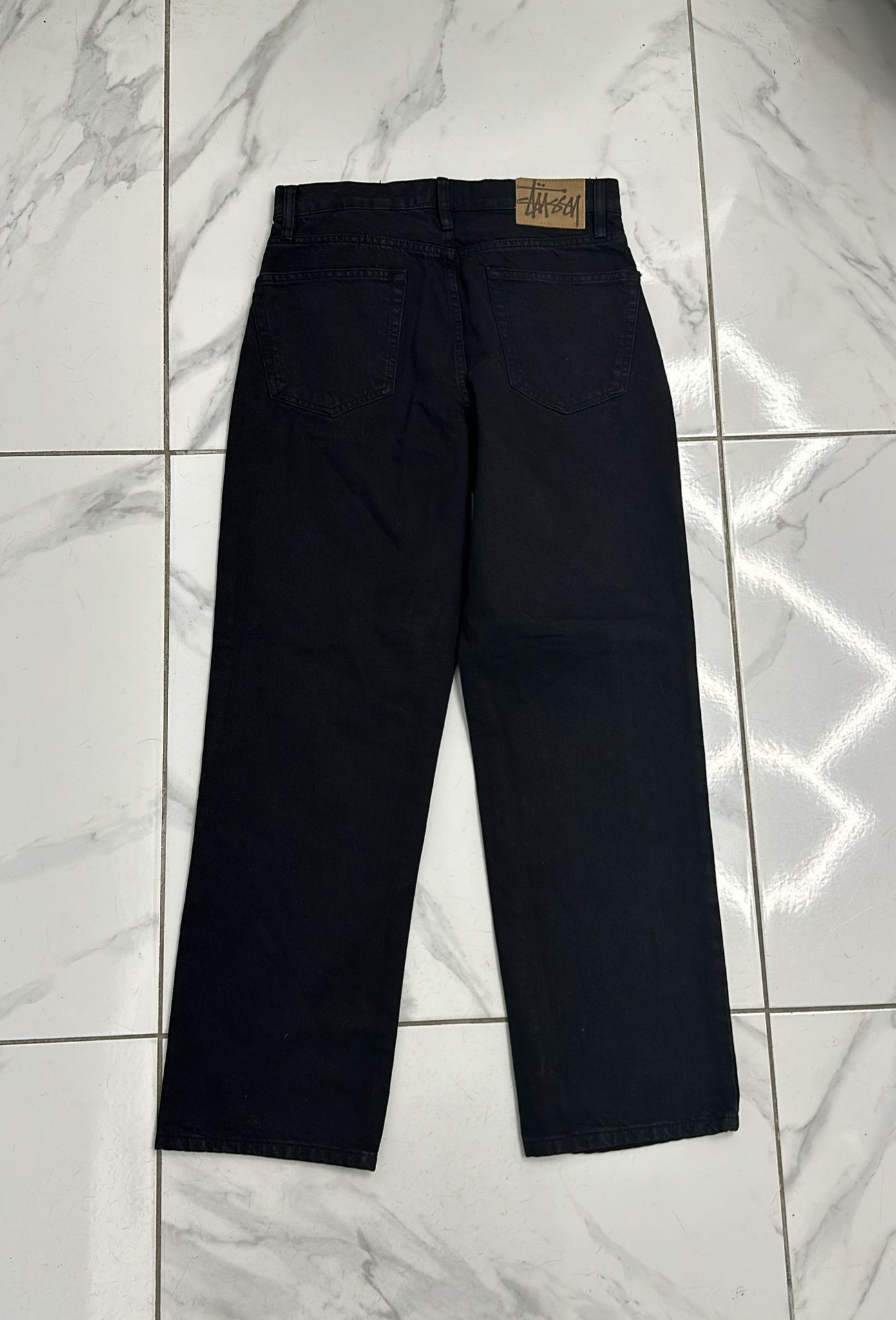 Stussy × Vintage Stüssy Classic Jean Black Size 30 Size US 30 / EU 46 - 1 Thumbnail