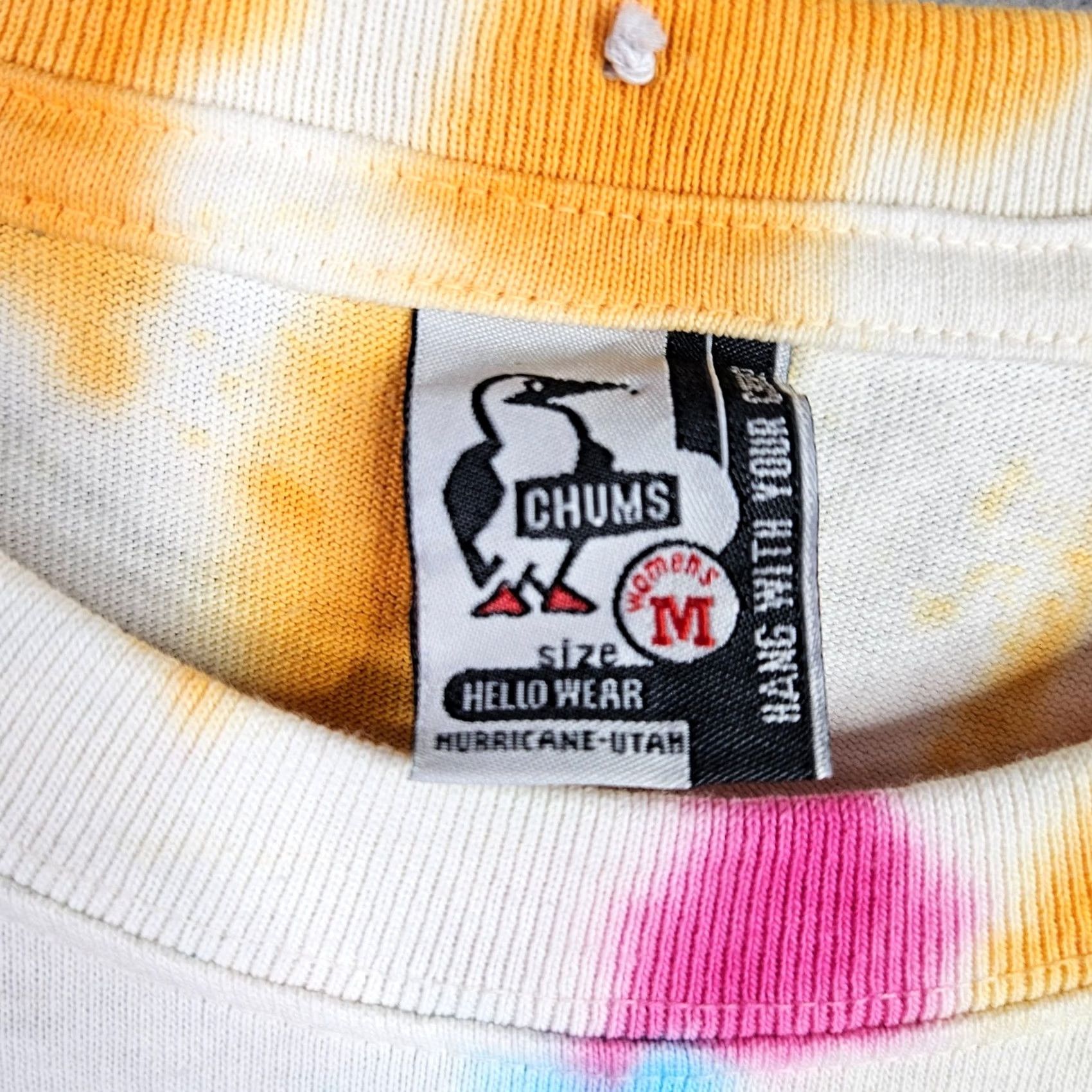 Chums CHUMS Apparel Shirt Womens M Tie Dye Long Sleeve Size Multicolor Graphic Casual Tee Size M / US 6-8 / IT 42-44 - 5 Thumbnail