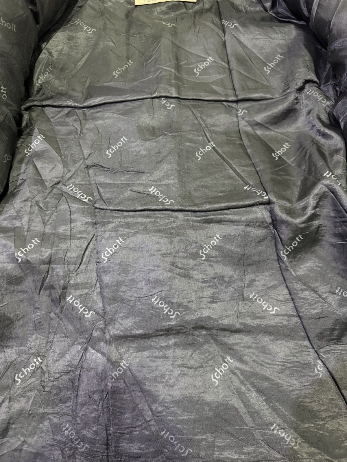 Schott VERY RARE VINTAGE JACKET LEATHER DOWN BY SCHOTT GOOSE DOWN Size US M / EU 48-50 / 2 - 4 Thumbnail