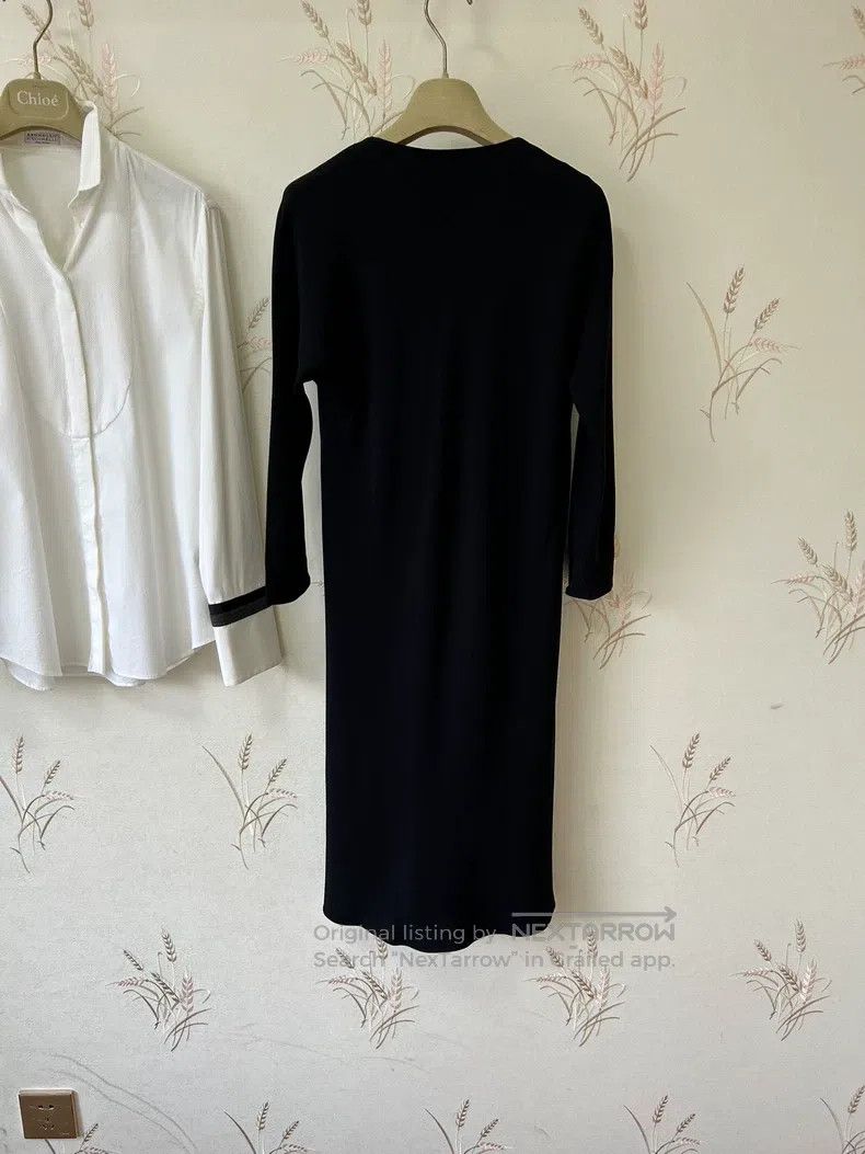 The Row The row Black minimalist dress Size S / US 4 / IT 40 - 3 Thumbnail