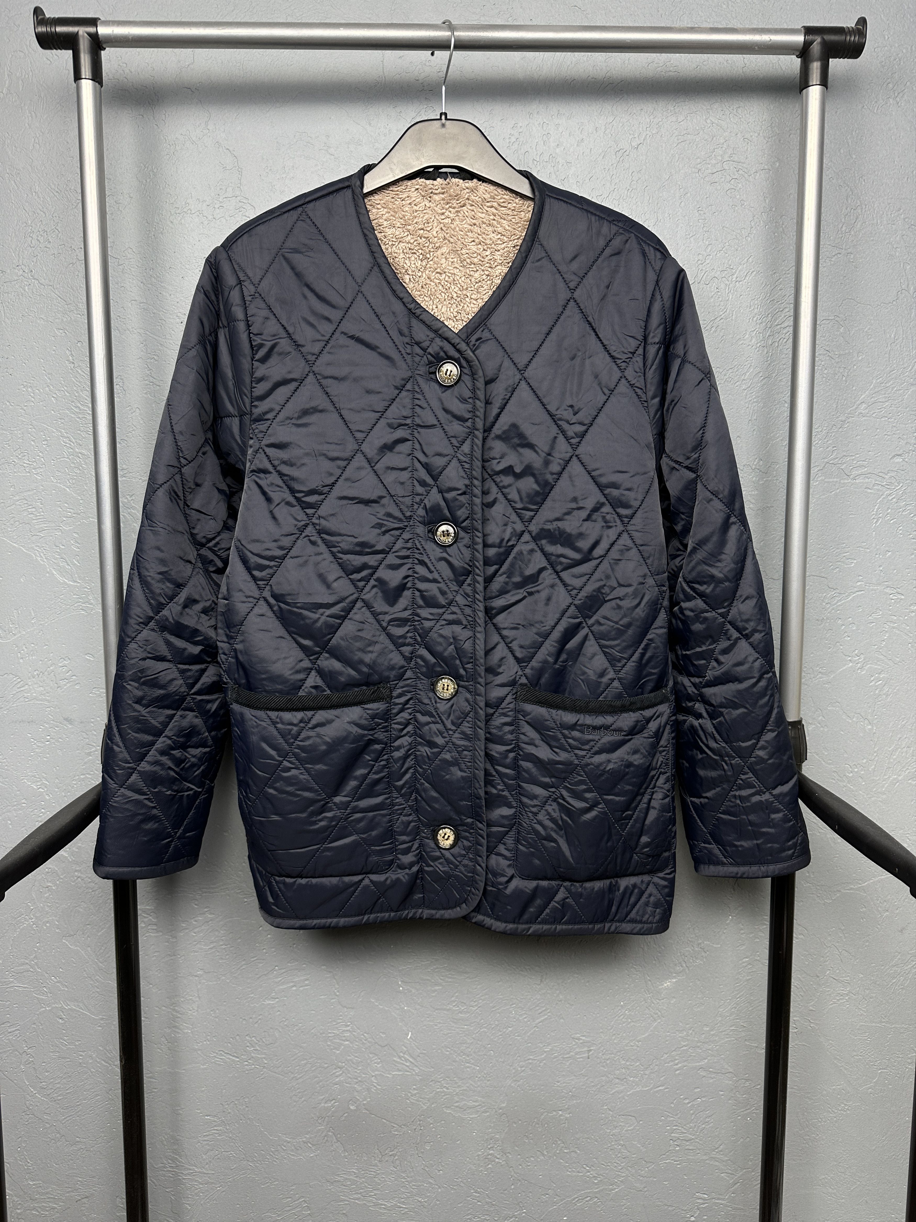 Barbour Barbour Womens Roslin Quilted Jacket Size L / US 10 / IT 46 - 1 Thumbnail