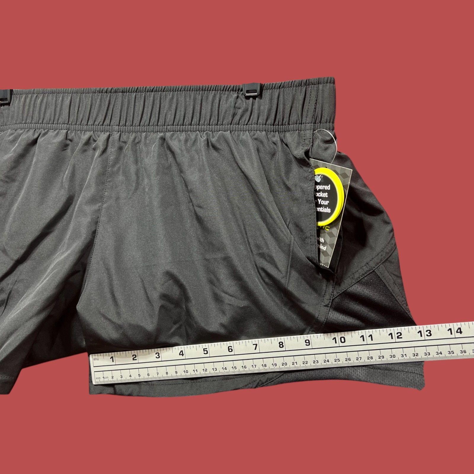 Athletic Works Athletic Works - Women's Running Short - Black - Large (12-1 Size 36" / US 14 / IT 50 - 8 Thumbnail