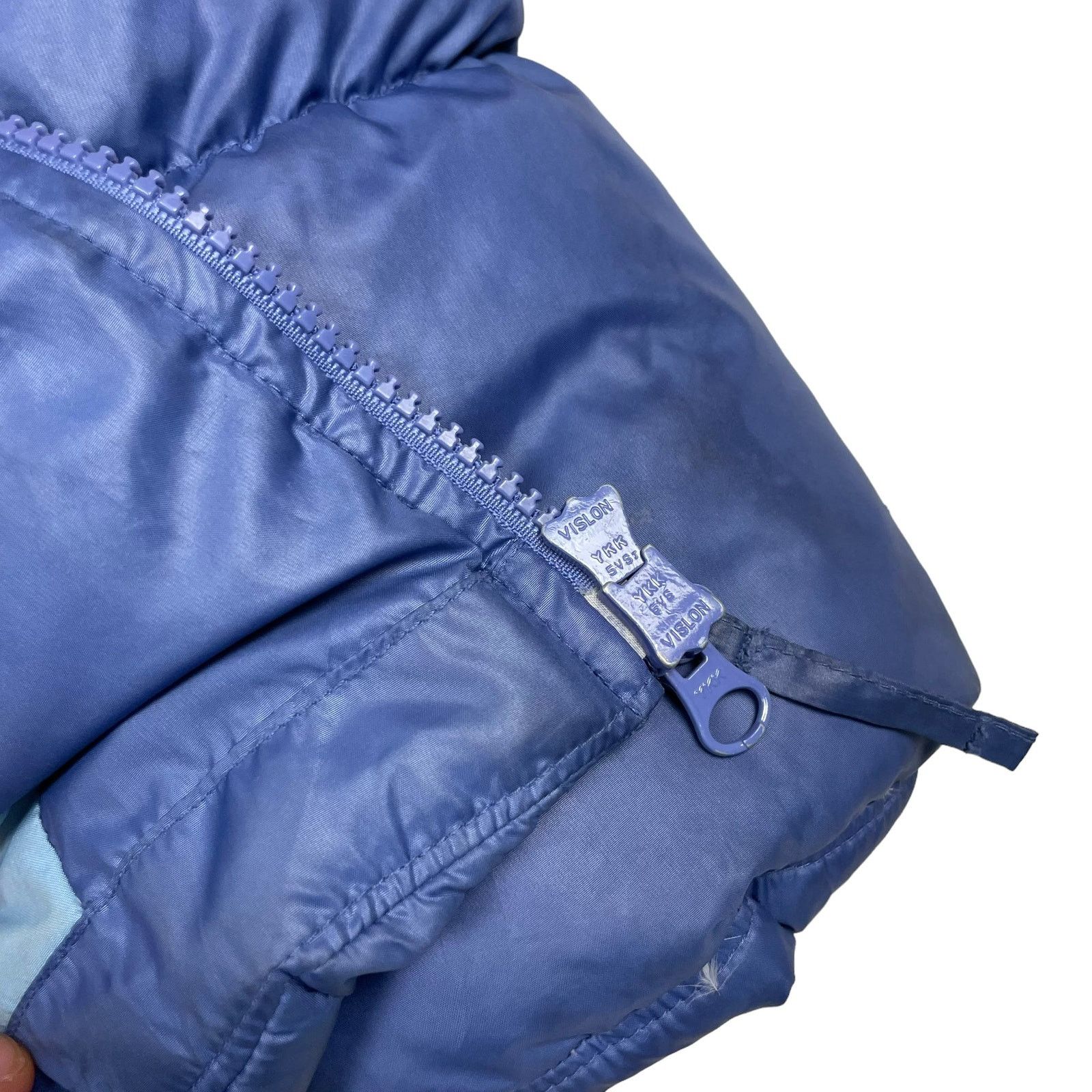 Nike × Vintage Nike Men's Purple Long Sleeve Full Zip Puffer Jacket Medium Size US M / EU 48-50 / 2 - 10 Thumbnail