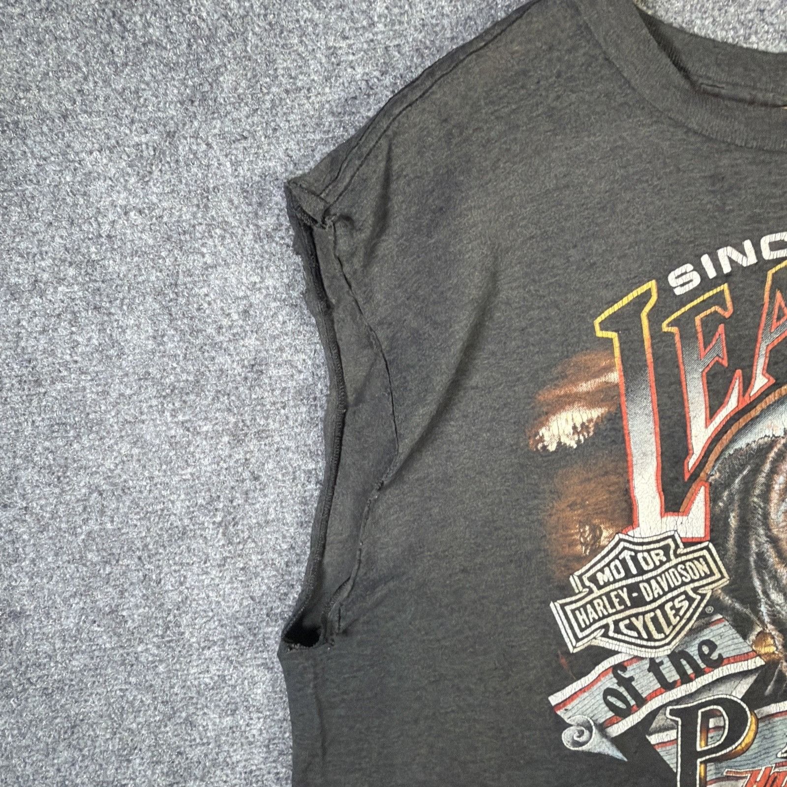 Harley Davidson Vintage Harley Davidson Shirt XL 90s 3D Emblem 1990 Pack Size US XL / EU 56 / 4 - 7 Thumbnail