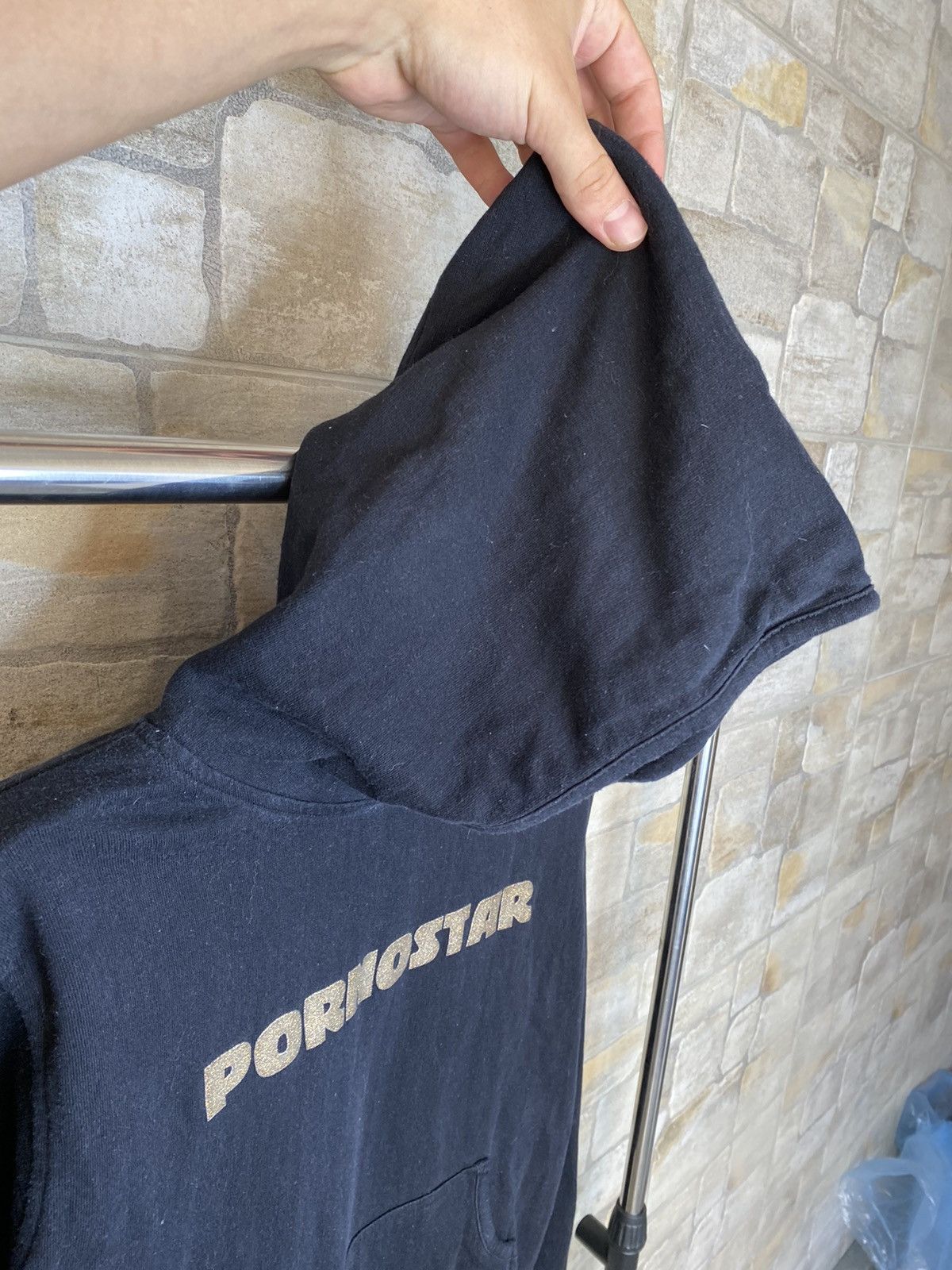 Japanese Brand × Vintage VINTAGE Y2K PORNOSTAR HOODIE Size S / US 4 / IT 40 - 5 Thumbnail