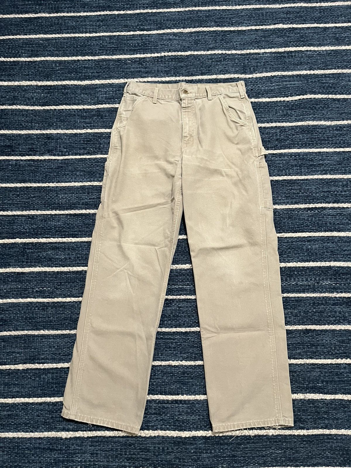 Carhartt Carhartt Beige Denim Jeans 34x34 Size US 34 / EU 50 - 1 Thumbnail
