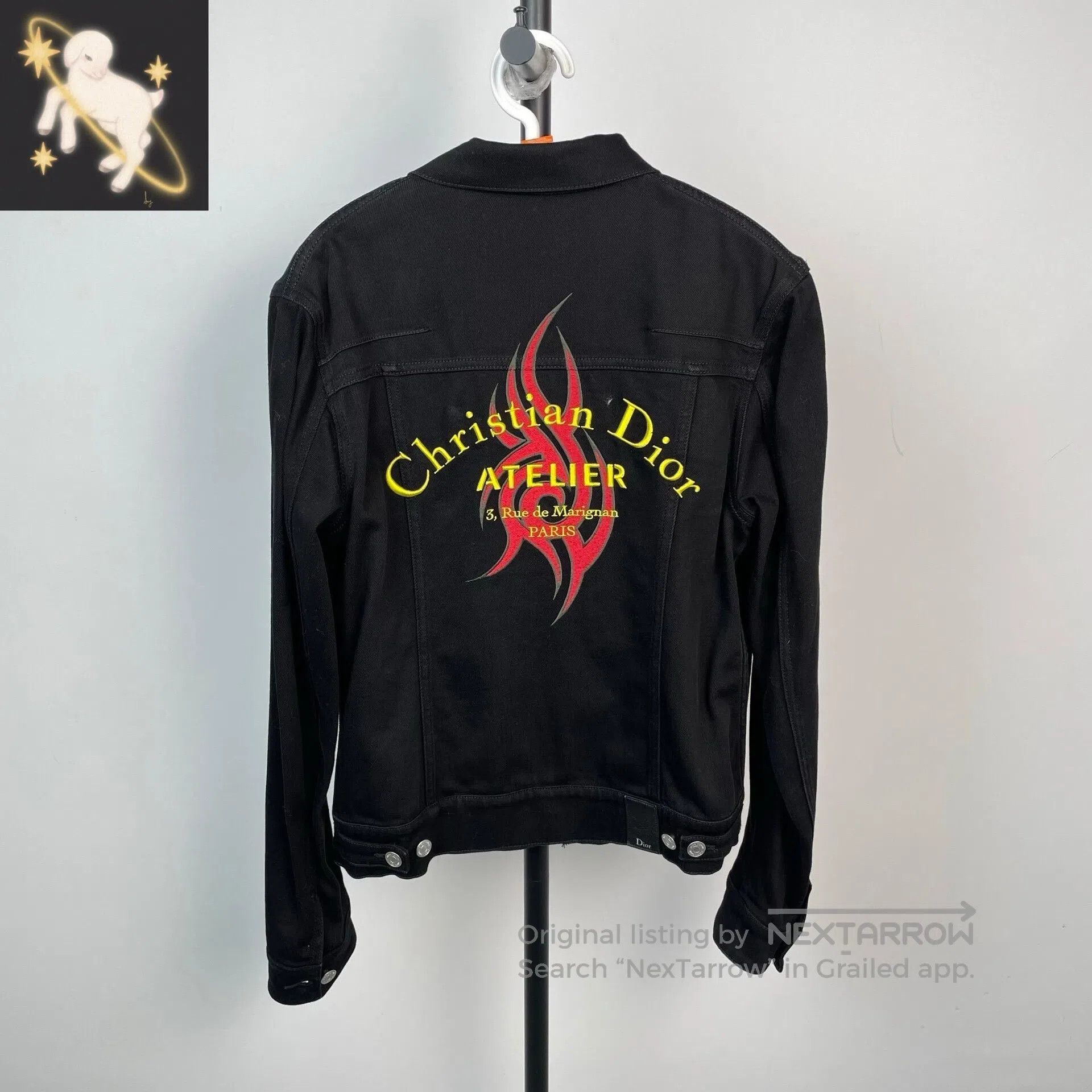 Dior Dior Homme Embroidered Bee Zip Up Hoodie Japan Exclusive
