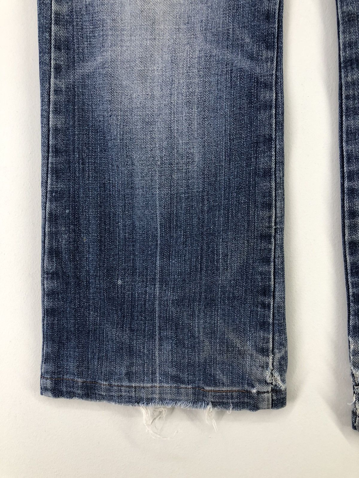 Japanese Brand × Quiksilver Roxy Jean Distressed Faded Blue Jeans Size 31" - 10 Thumbnail