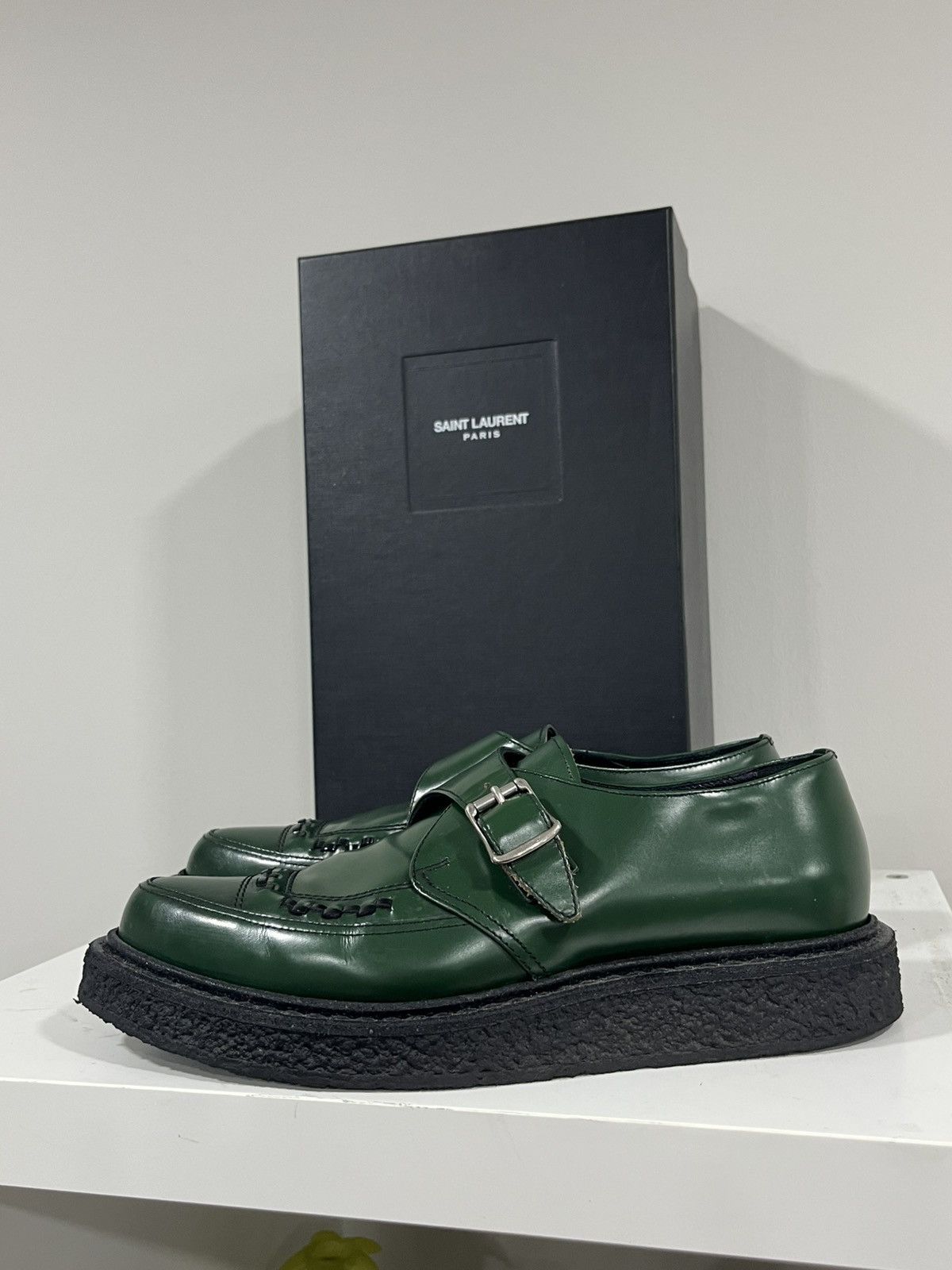 Hedi Slimane Green creeper 41 Size US 8 / EU 41 - 12 Thumbnail
