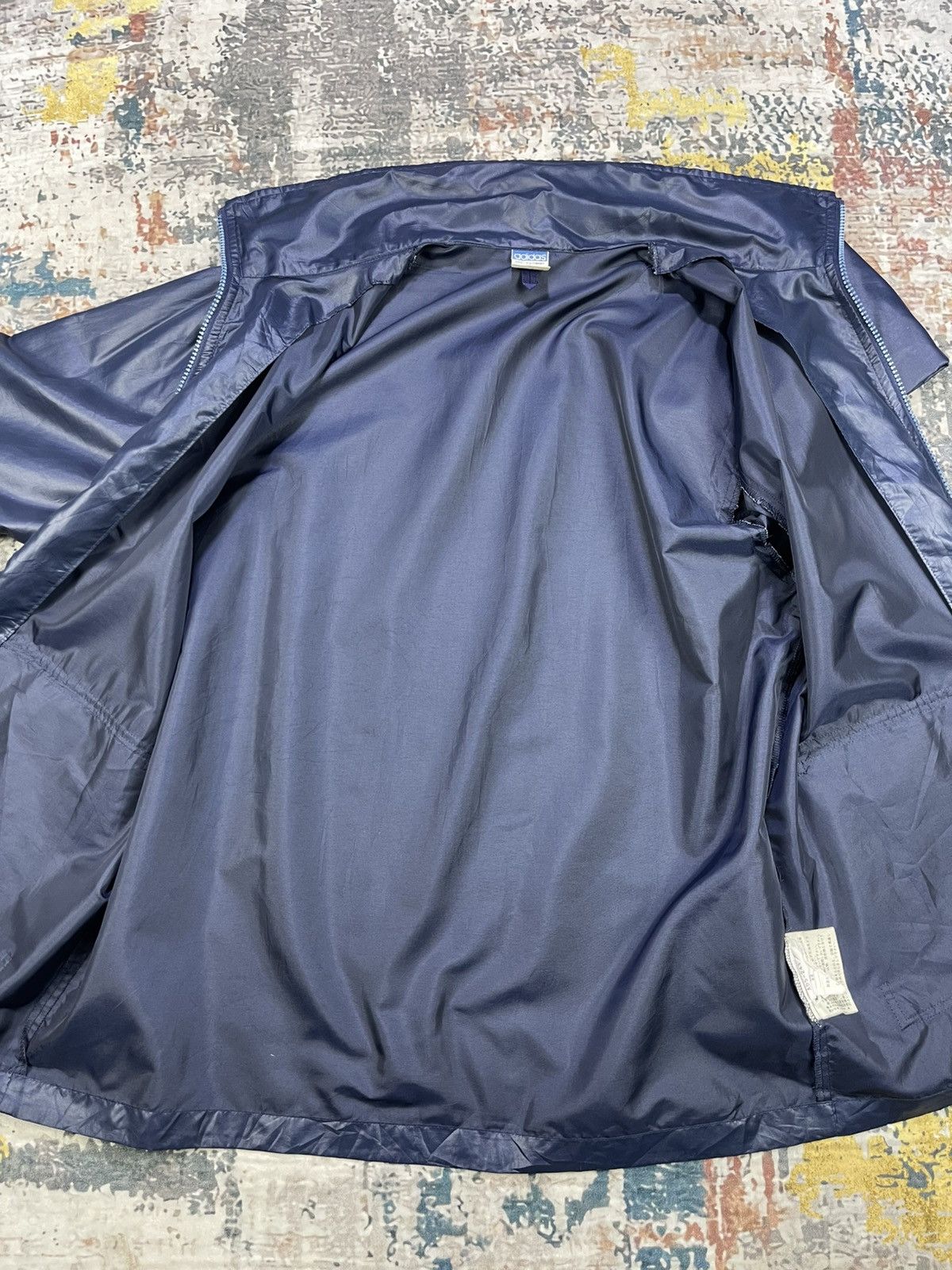 Adidas Vtg 60s/70s Adidas Trefoil Windbreaker Size US M / EU 48-50 / 2 - 12 Thumbnail