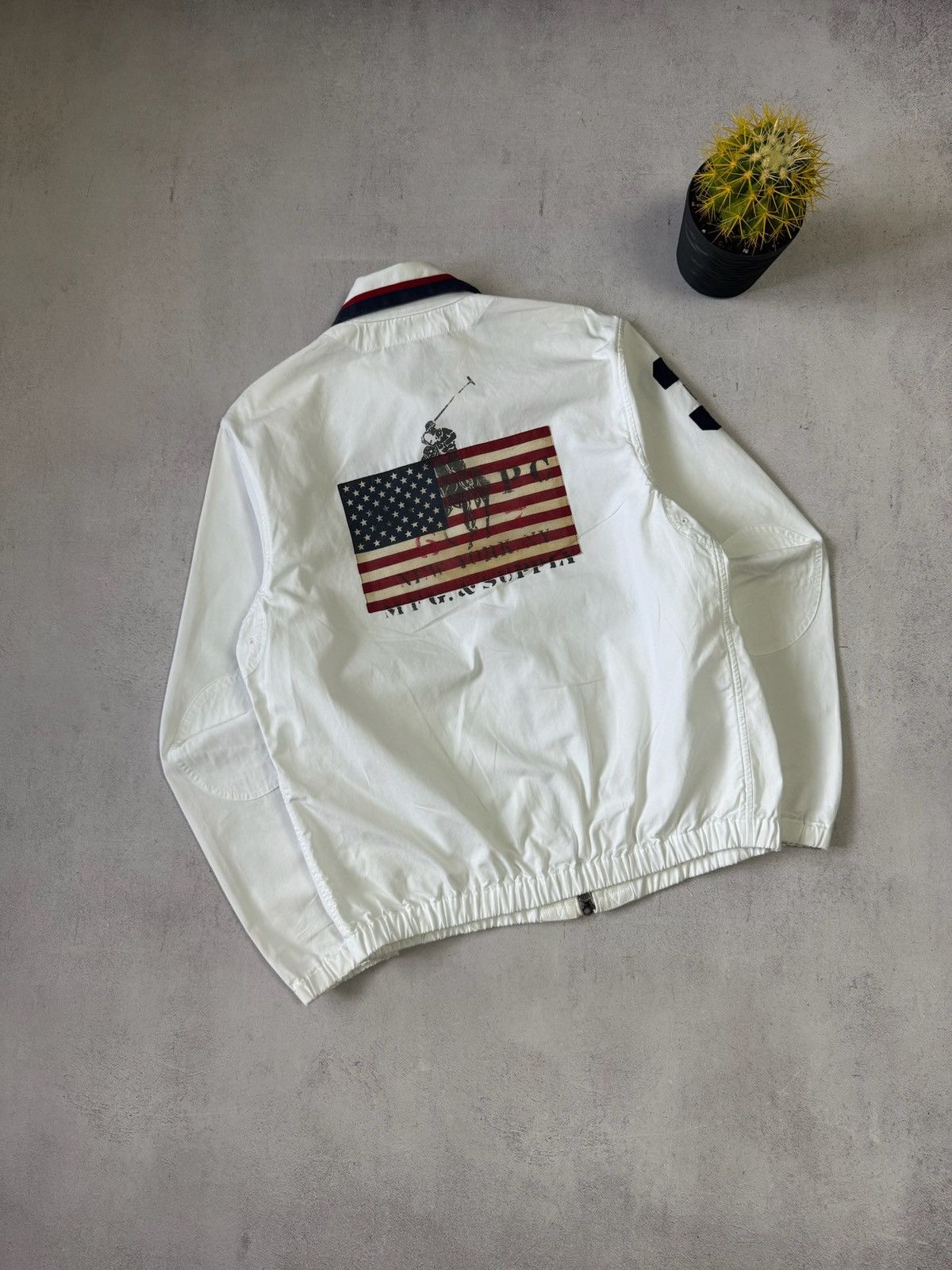 Polo Ralph Lauren VINTAGE POLO RALPH LAUREN UNITED STATE BOMBER JACKET RARE Size US S / EU 44-46 / 1 - 6 Thumbnail