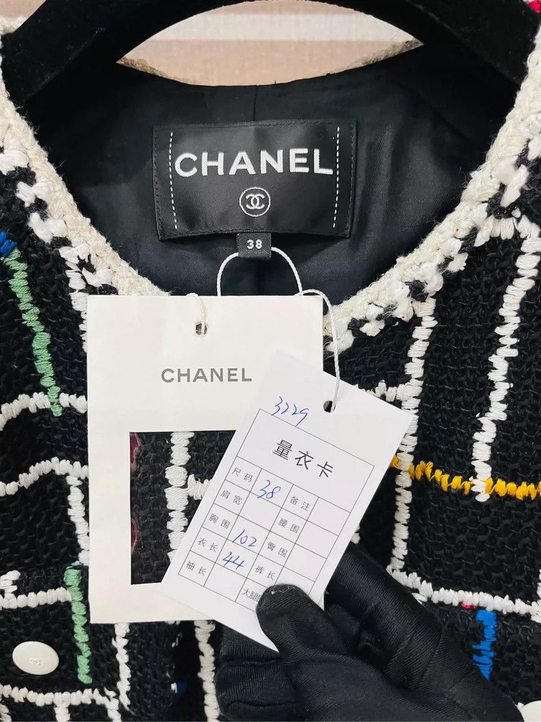 Chanel Chanel 25c black knitted jacket 2504-Nextarrow Size XS / US 0-2 / IT 36-38 - 2 Thumbnail