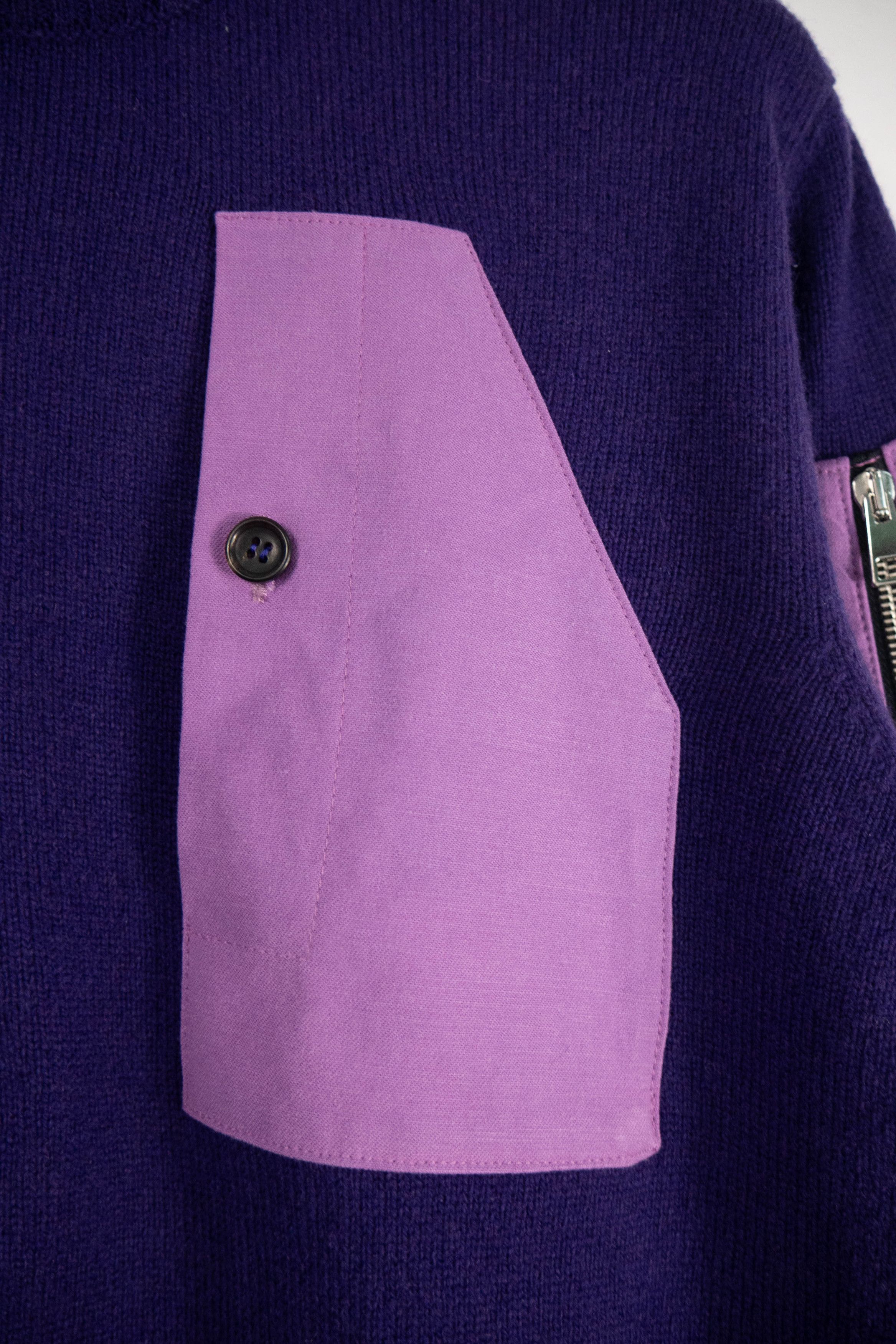 Designer × WINNIE Winnie NY sweater 100% wool, designer streetwear Size US XL / EU 56 / 4 - 3 Thumbnail