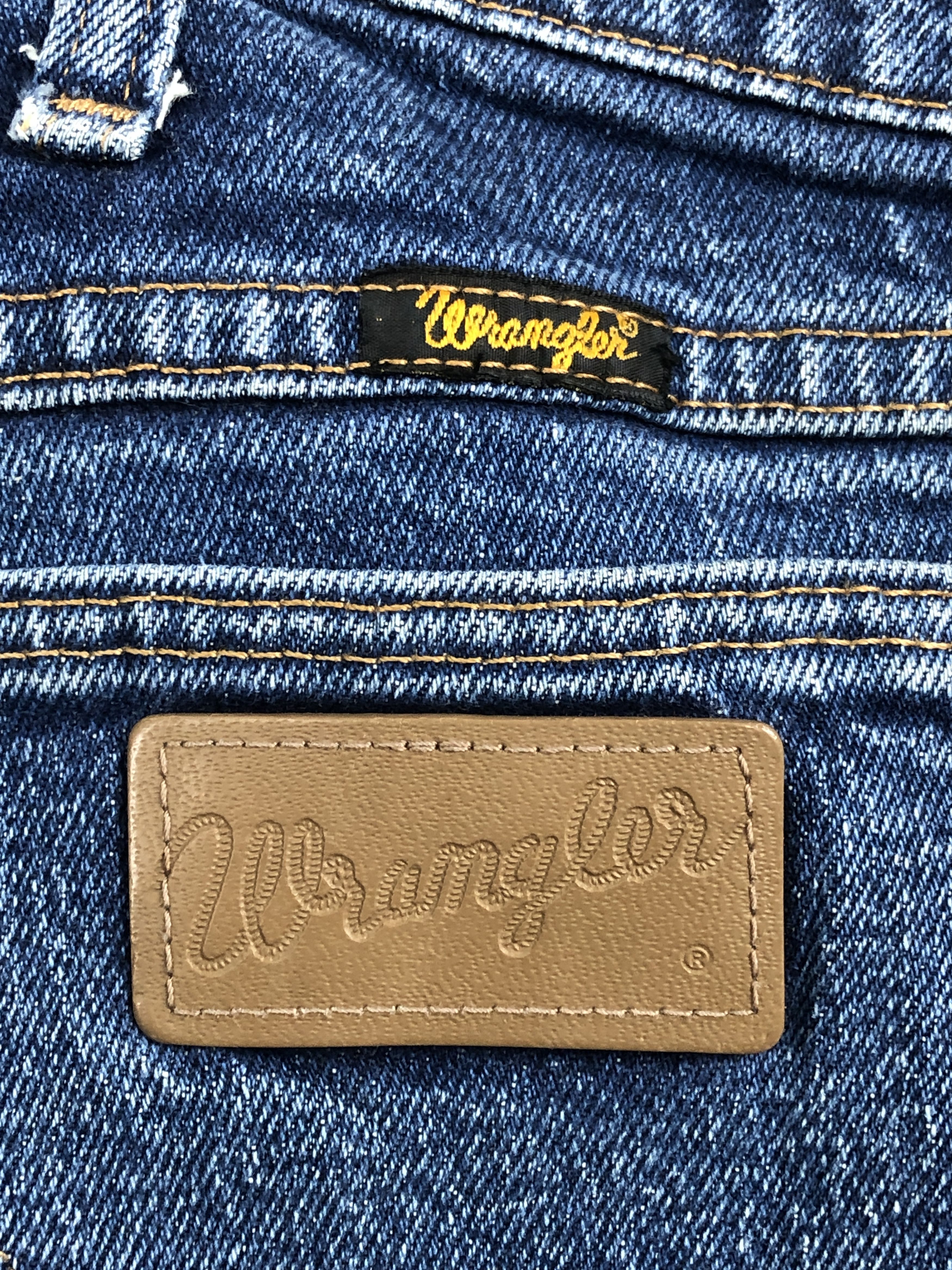 Vintage × Wrangler Vintage Wrangler Faded Blue Bootcut Flared Jeans DP2483 Size US 33 - 5 Thumbnail