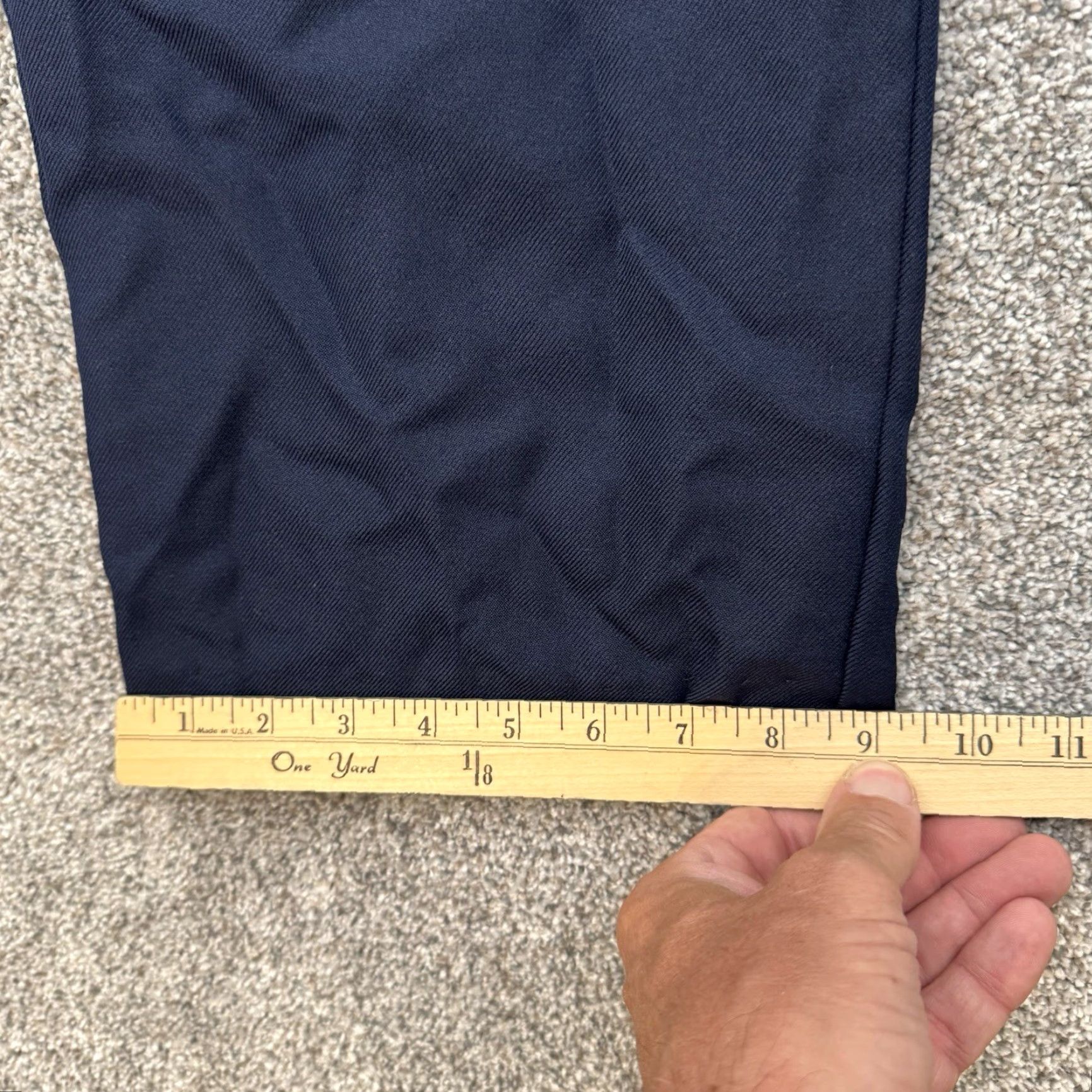 Vintage VINTAGE Alfred Dunner Pants Dress Pants Women 16 Blue Polyester Elastic Waist Pockets 90s Retro Office Ladies Size 38" / US 16 / IT 52 - 7 Thumbnail