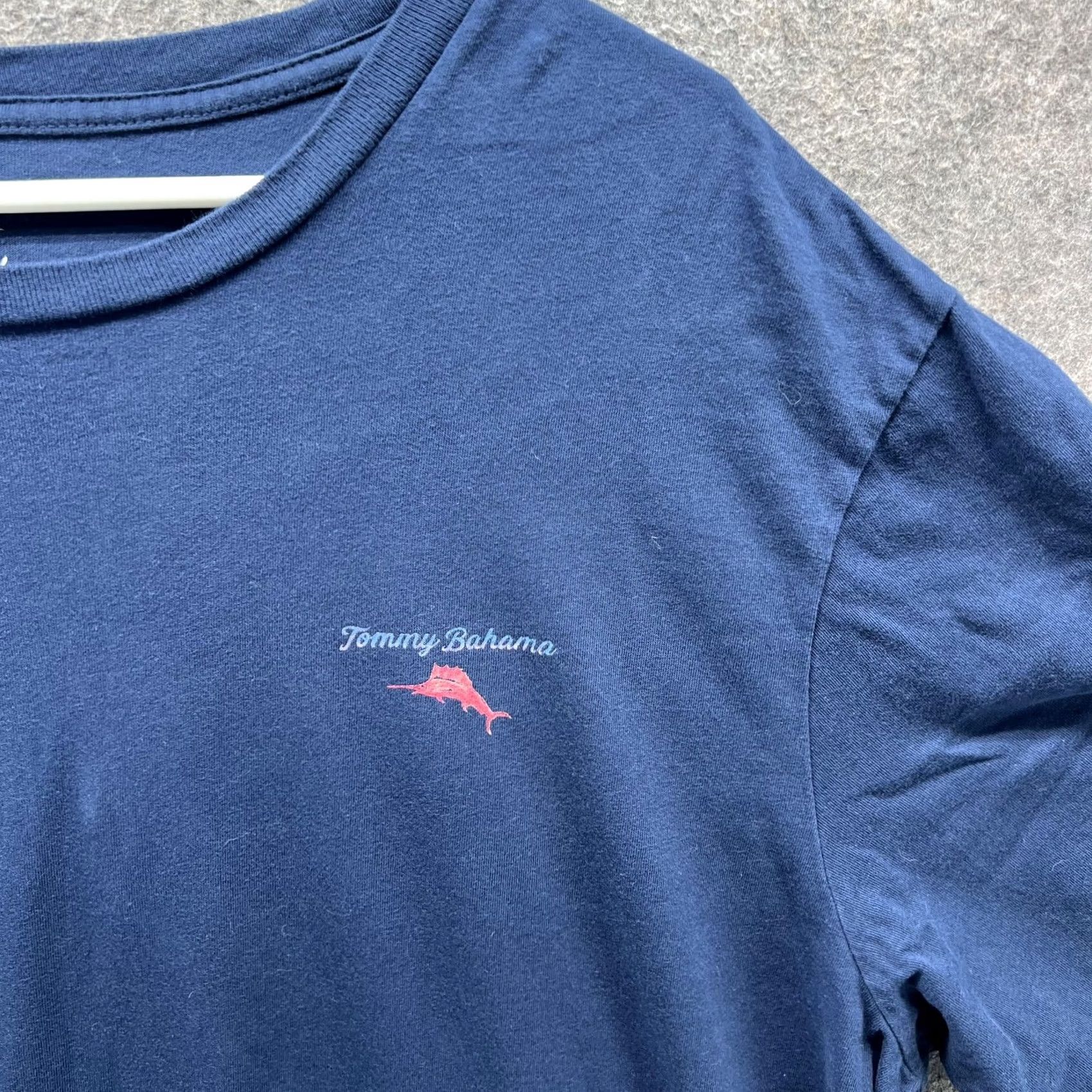 Tommy Bahama Tommy Bahama Shirt Mens XL Blue Graphic Print Golf Patriotic Tee Crew Neck Short Sleeve Size US XL / EU 56 / 4 - 7 Thumbnail