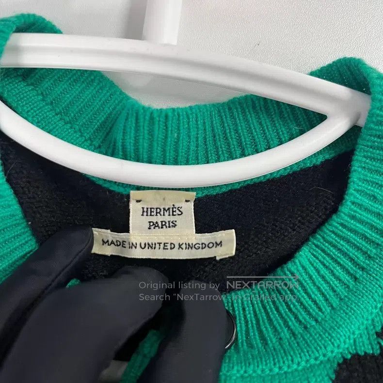 Hermes Hermes Patterned Cardigan Sweater Size XXS / US 00 / IT 34 - 3 Thumbnail