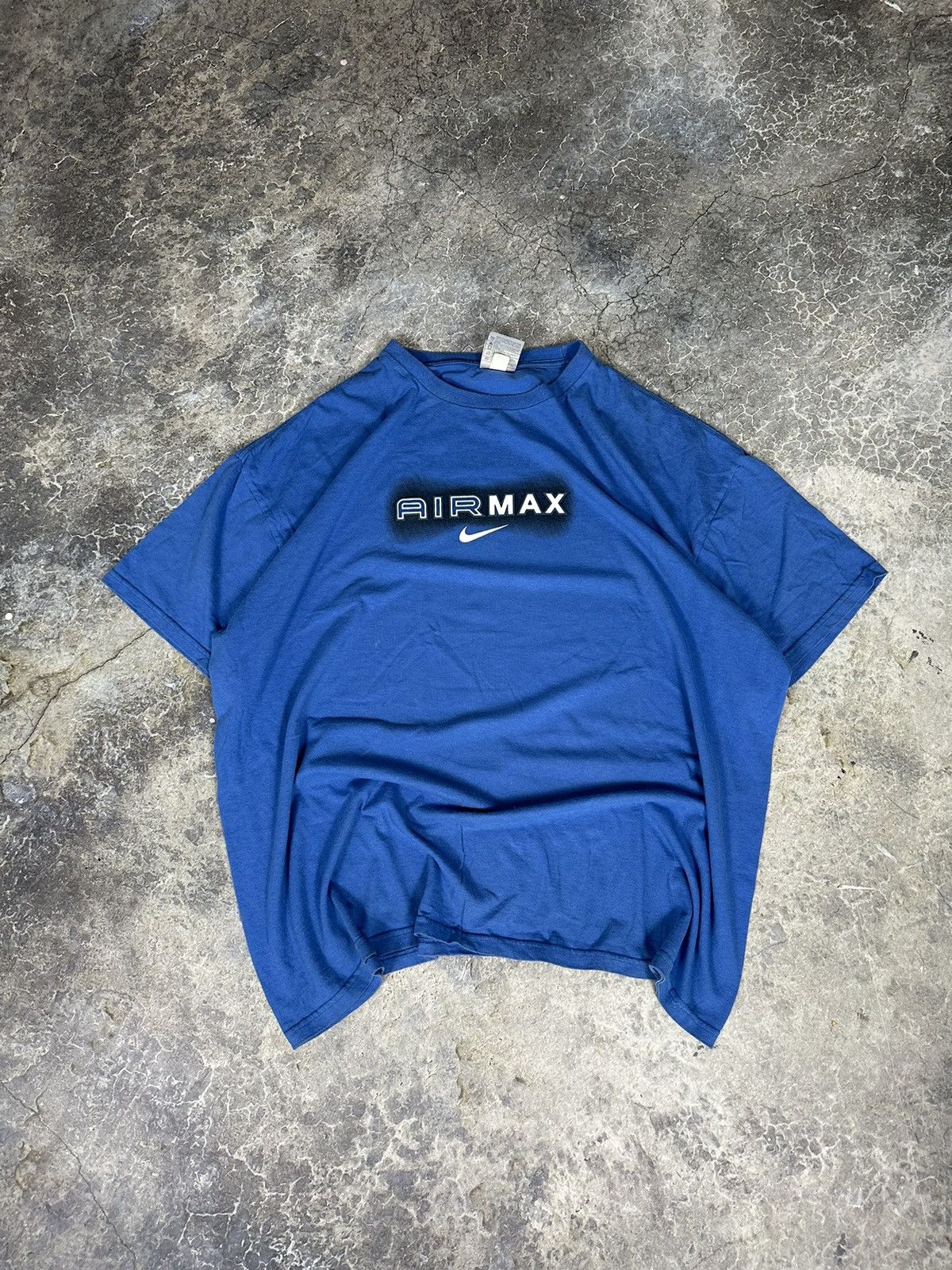 Nike × Vintage Vintage 2000s Nike Airmax Tee Size US XXL / EU 58 / 5 - 1 Thumbnail