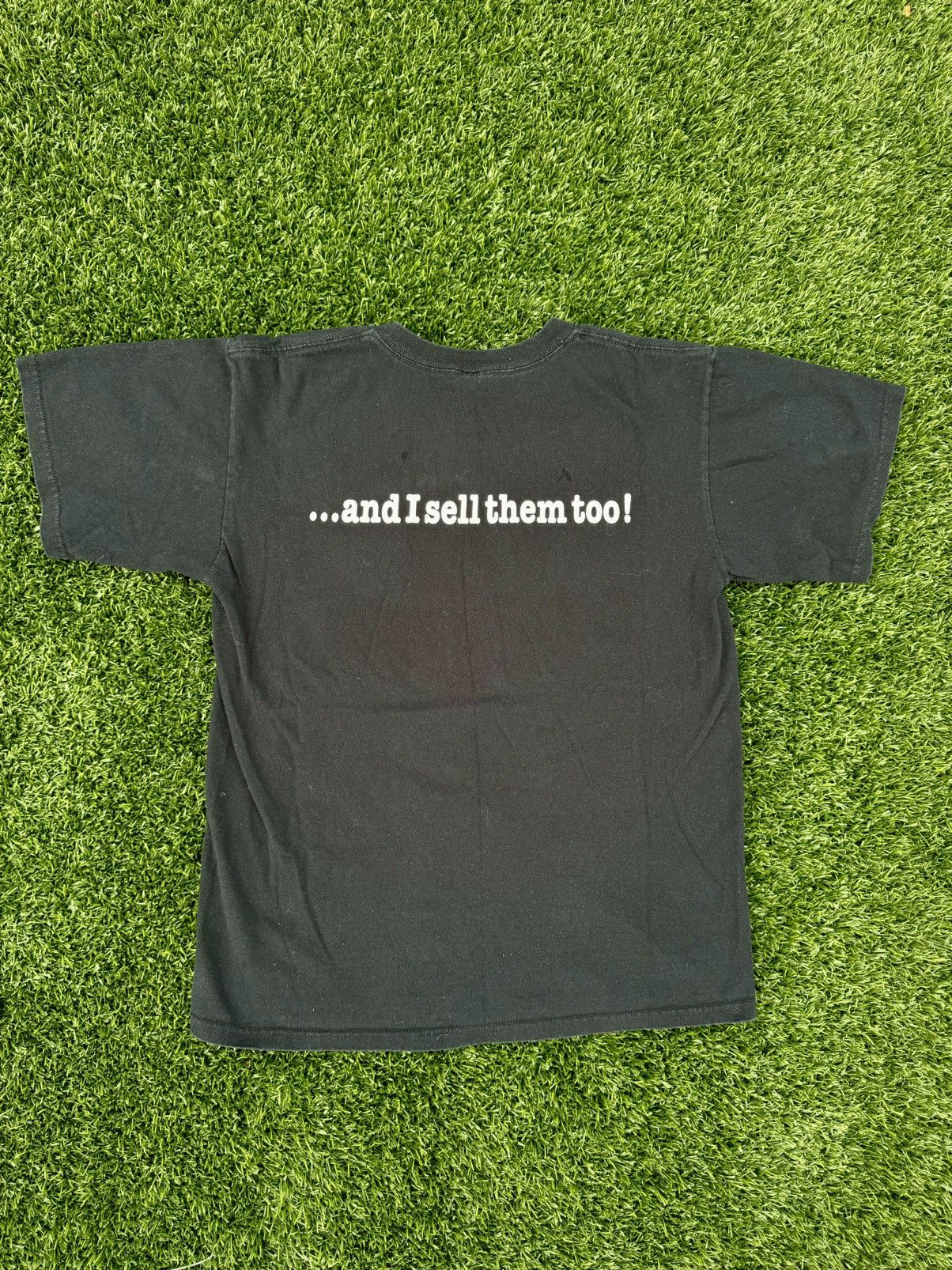 Vintage I Love Drugs 90’s Vintage Humor T-Shirt Size US M / EU 48-50 / 2 - 4 Thumbnail