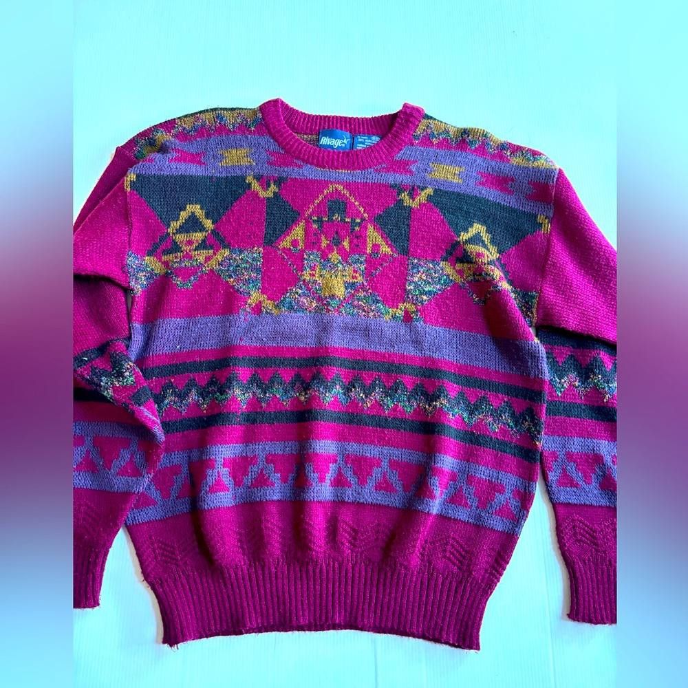 Designer Vintage Rivage Crewneck Sweater Size M / US 6-8 / IT 42-44 - 1 Thumbnail