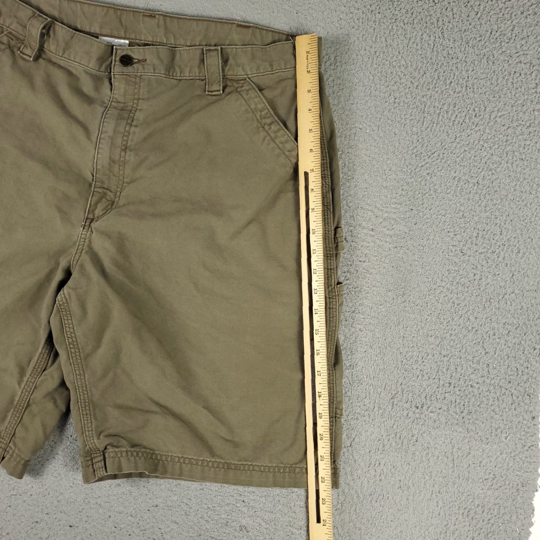 Carhartt Carhartt Beige Canvas Carpenter Shorts Mens Size 40 Regular Fit 5-Pocket Workwear Size US 40 / EU 56 - 5 Thumbnail