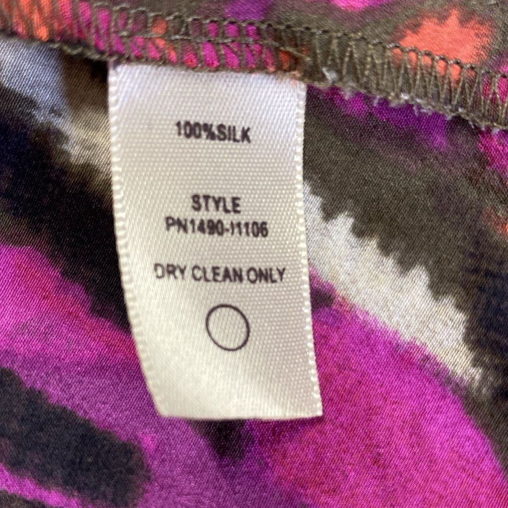 Anthropologie Presley Skye Anthropologie BOHO Silk Dress Size Petite Mediu Size M / US 6-8 / IT 42-44 - 4 Thumbnail