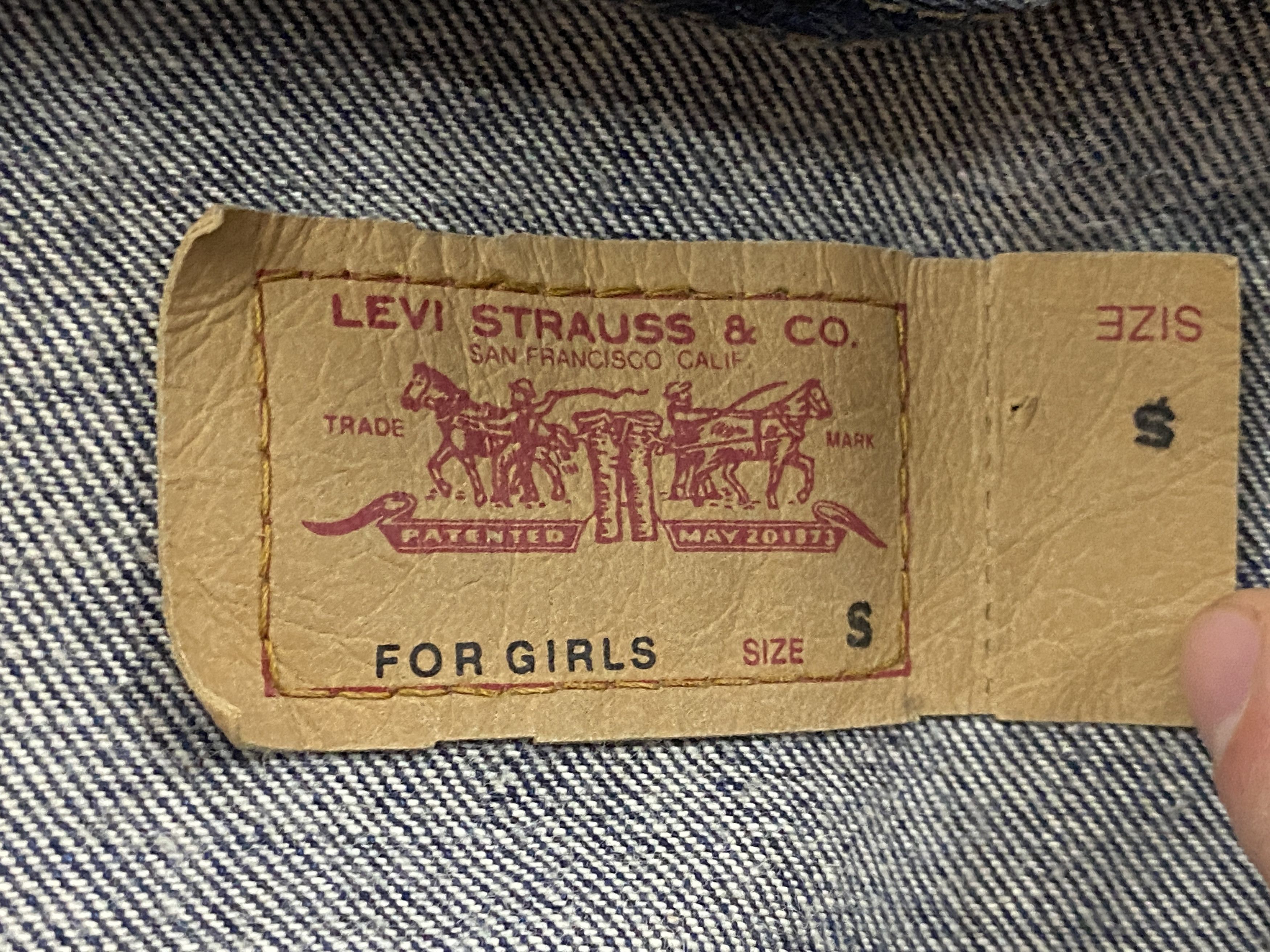 Levi's × Levi's Vintage Clothing Levi's Denim Jacket Vintage Women's Jean Jacket - Size S Size S / US 4 / IT 40 - 5 Thumbnail