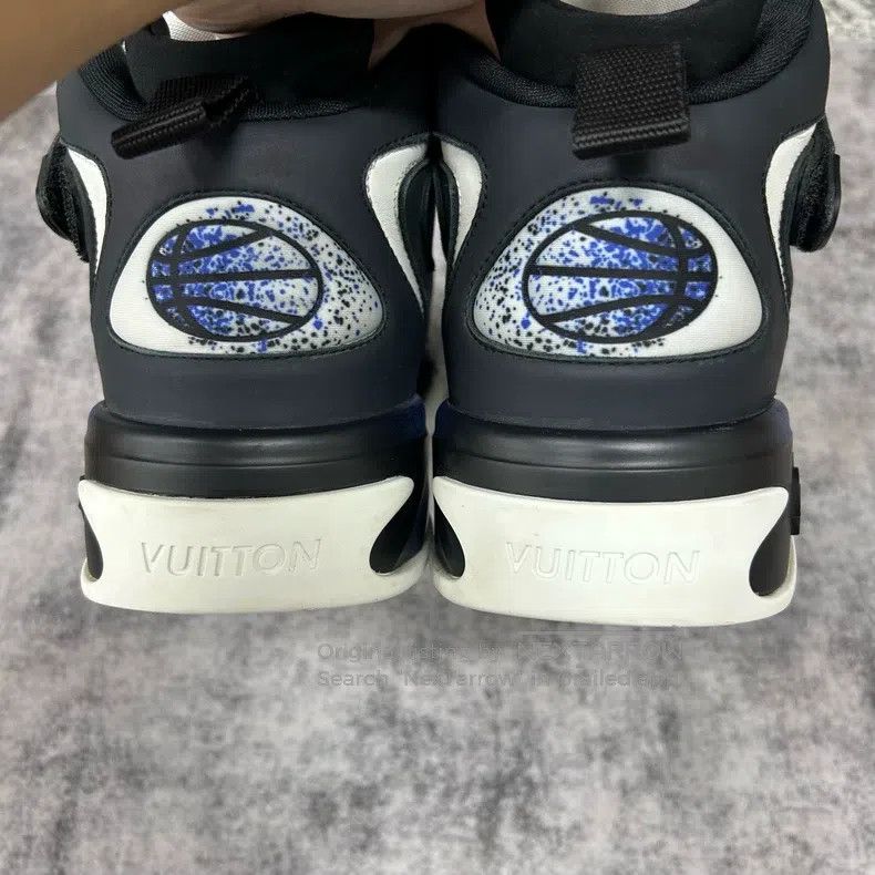 Louis Vuitton Louis Vuitton Trainer Black Basketball Shoes Size US 6 / IT 36 - 6 Thumbnail