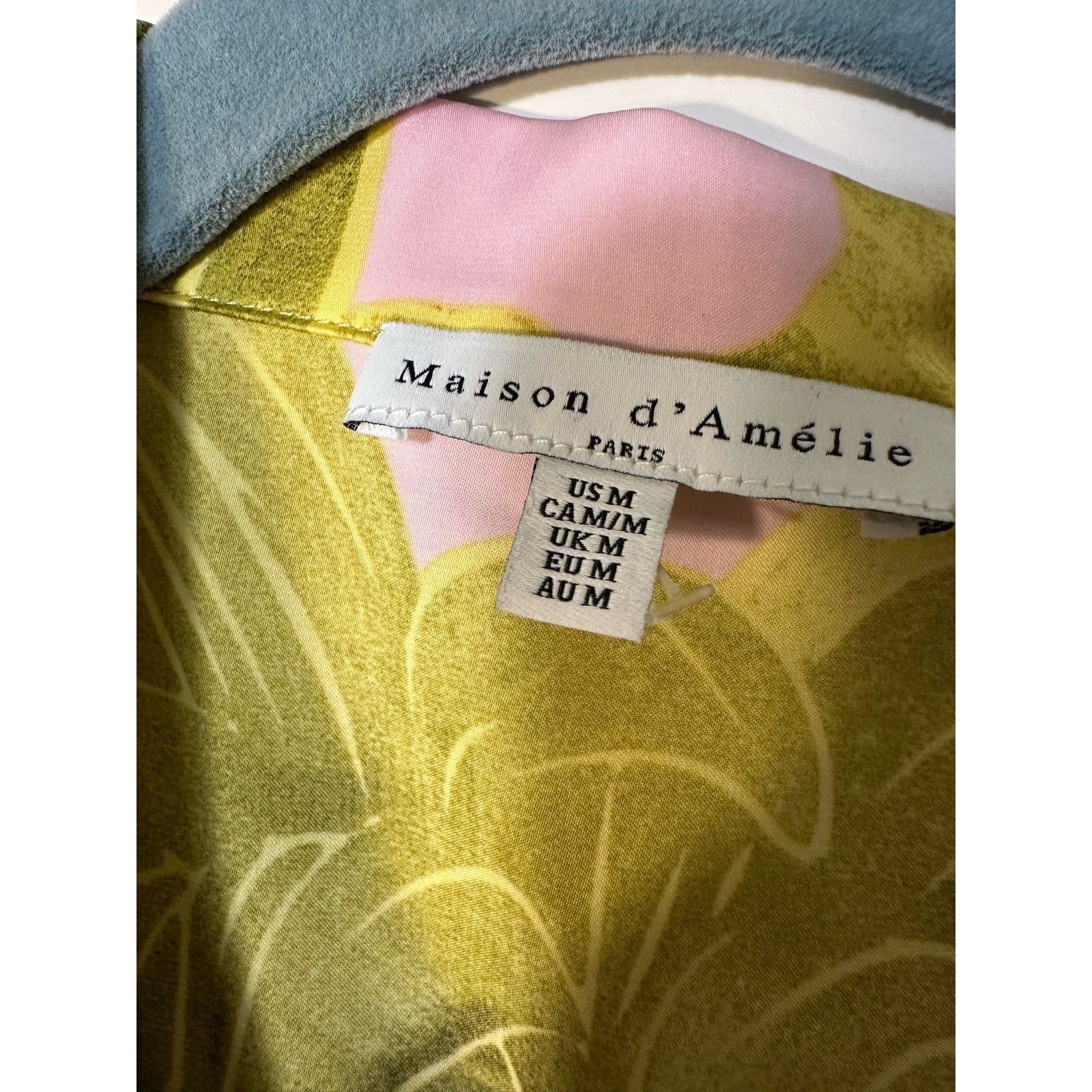 Other Maison d’Amélie Paris Floral Satin Kimono Set Size M / US 6-8 / IT 42-44 - 4 Thumbnail