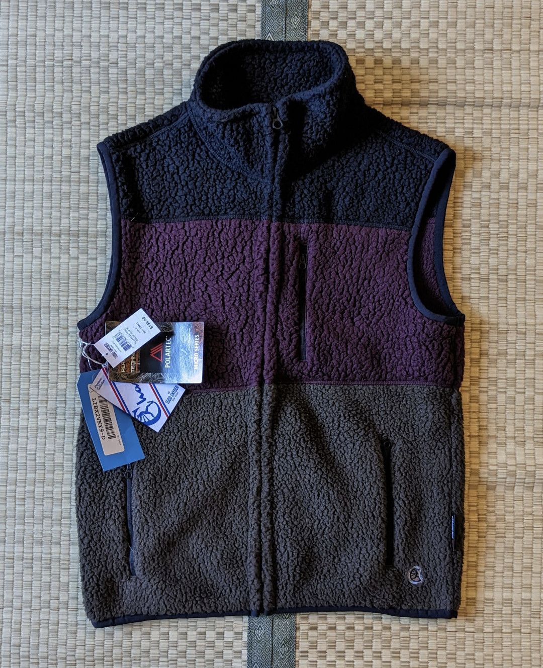 NWT SOLD OUT Todd Snyder x Champion Polartec Colorblock Vest