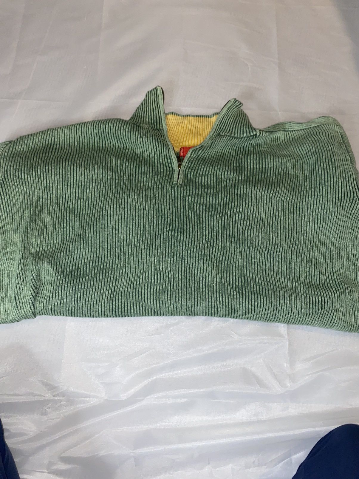 Levi's Vintage Clothing Vintage Levi’s Red Tab Quarter Zip Knit Jumper XL Size US XL / EU 56 / 4 - 6 Thumbnail