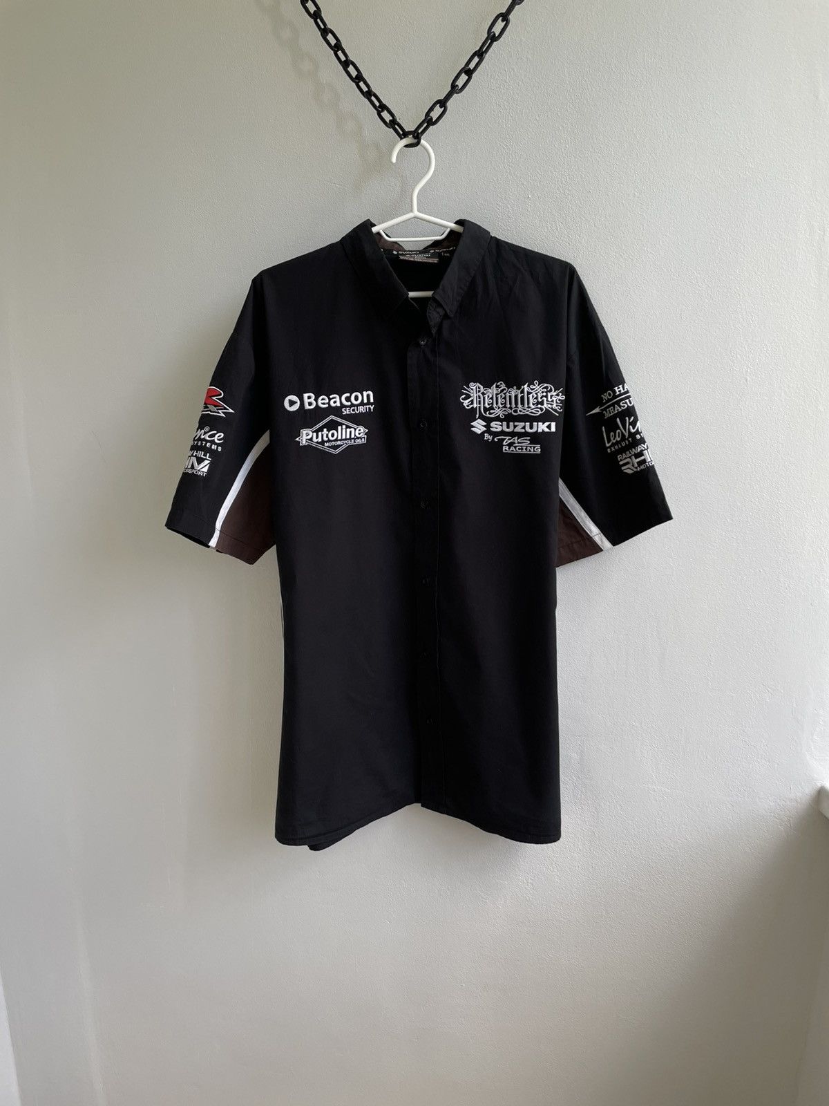 Formula 1 Suzuki Shirt racing vintage 90s F1 Formula One Formula 1 Size US XXL / EU 58 / 5 - 1 Thumbnail